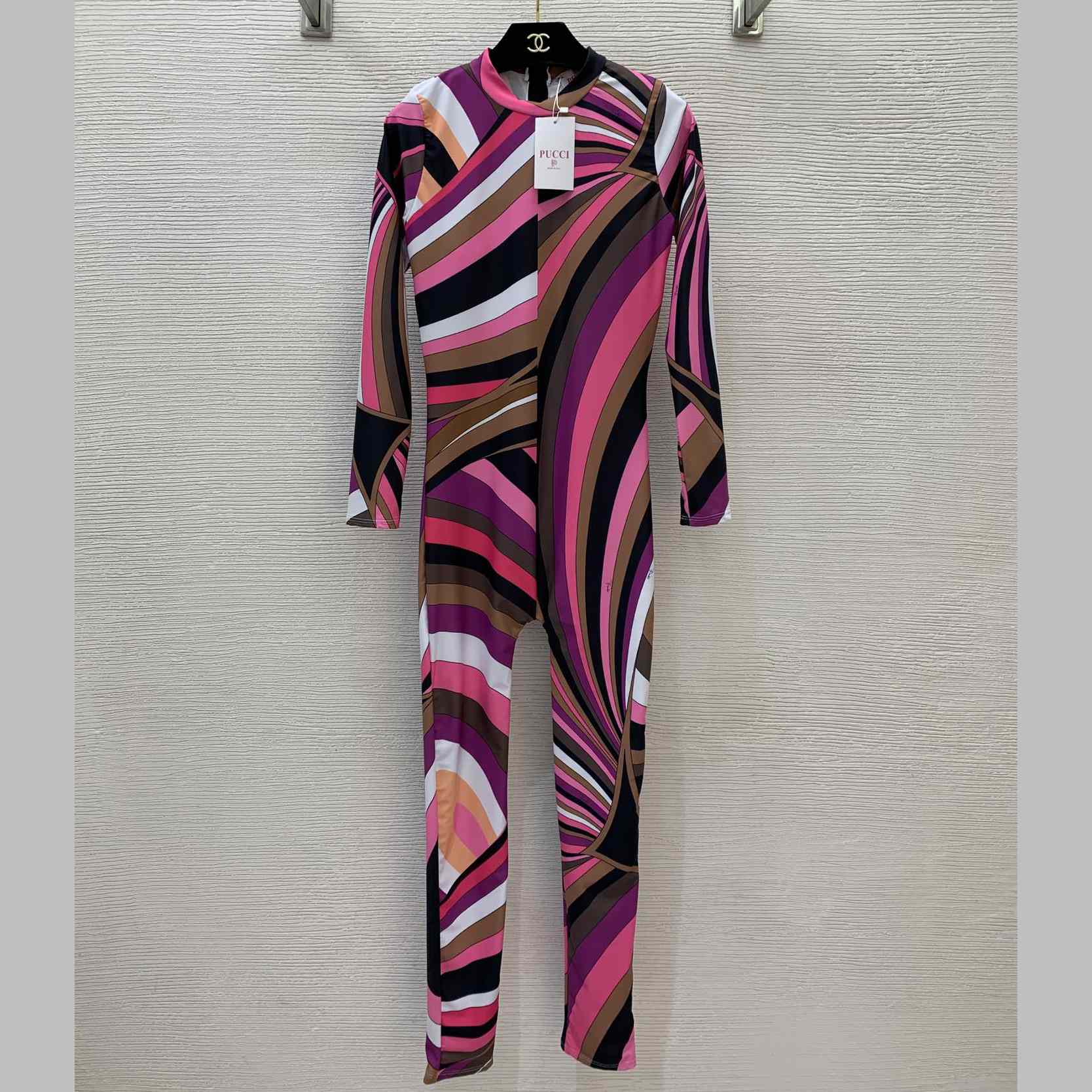 Pucci Iride-Print Catsuit - DesignerGu