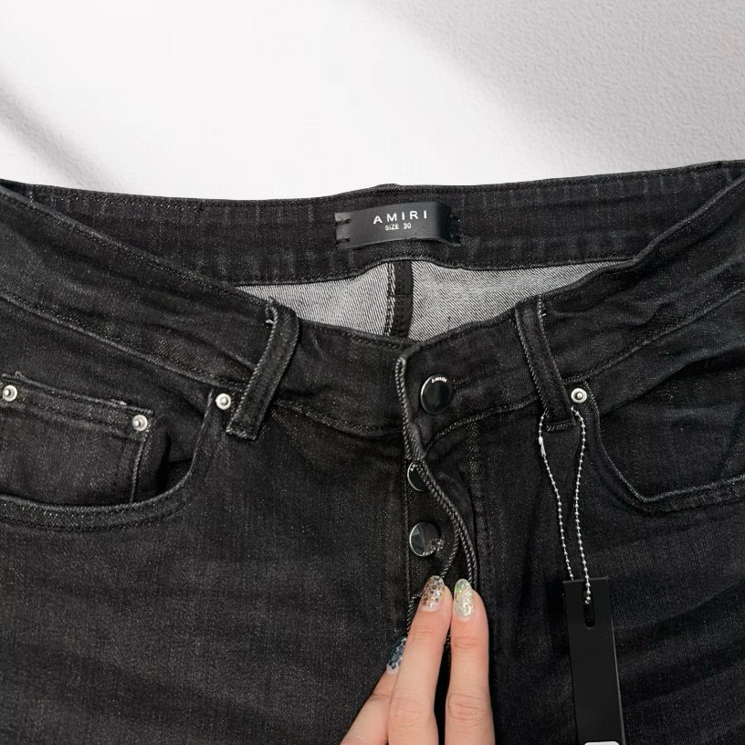 Amiri Denim Shorts     8020 - DesignerGu