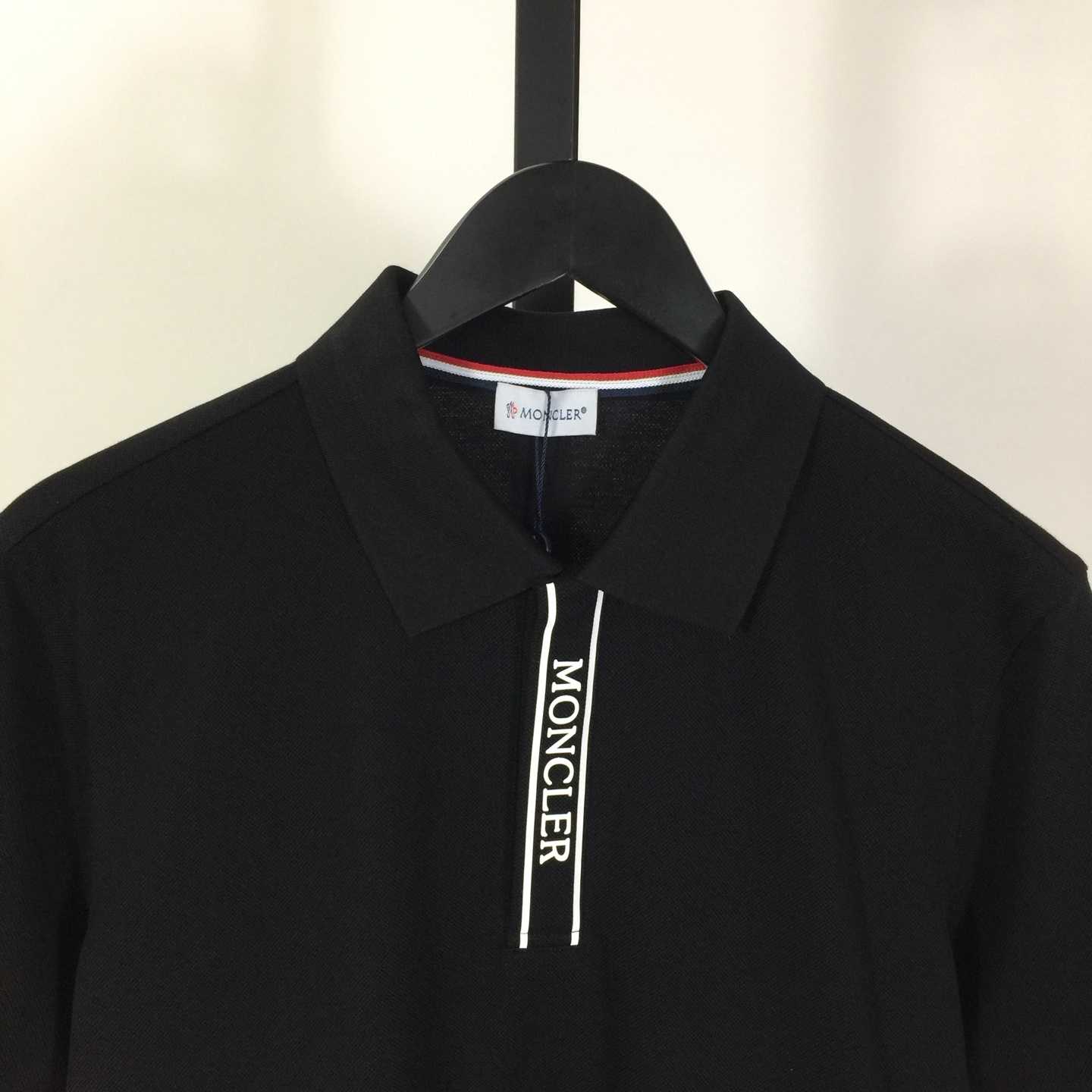 Moncler Tipped Cotton Piqué Polo - DesignerGu