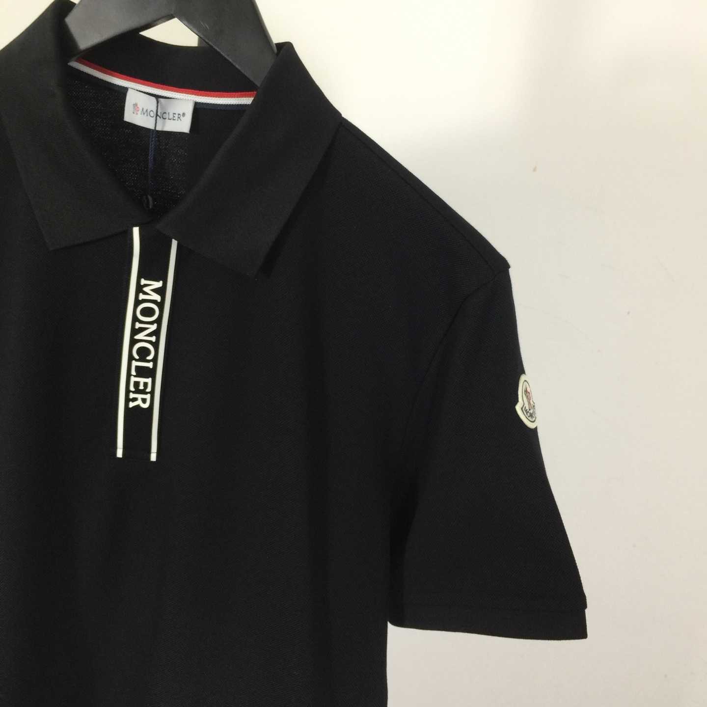 Moncler Tipped Cotton Piqué Polo - DesignerGu