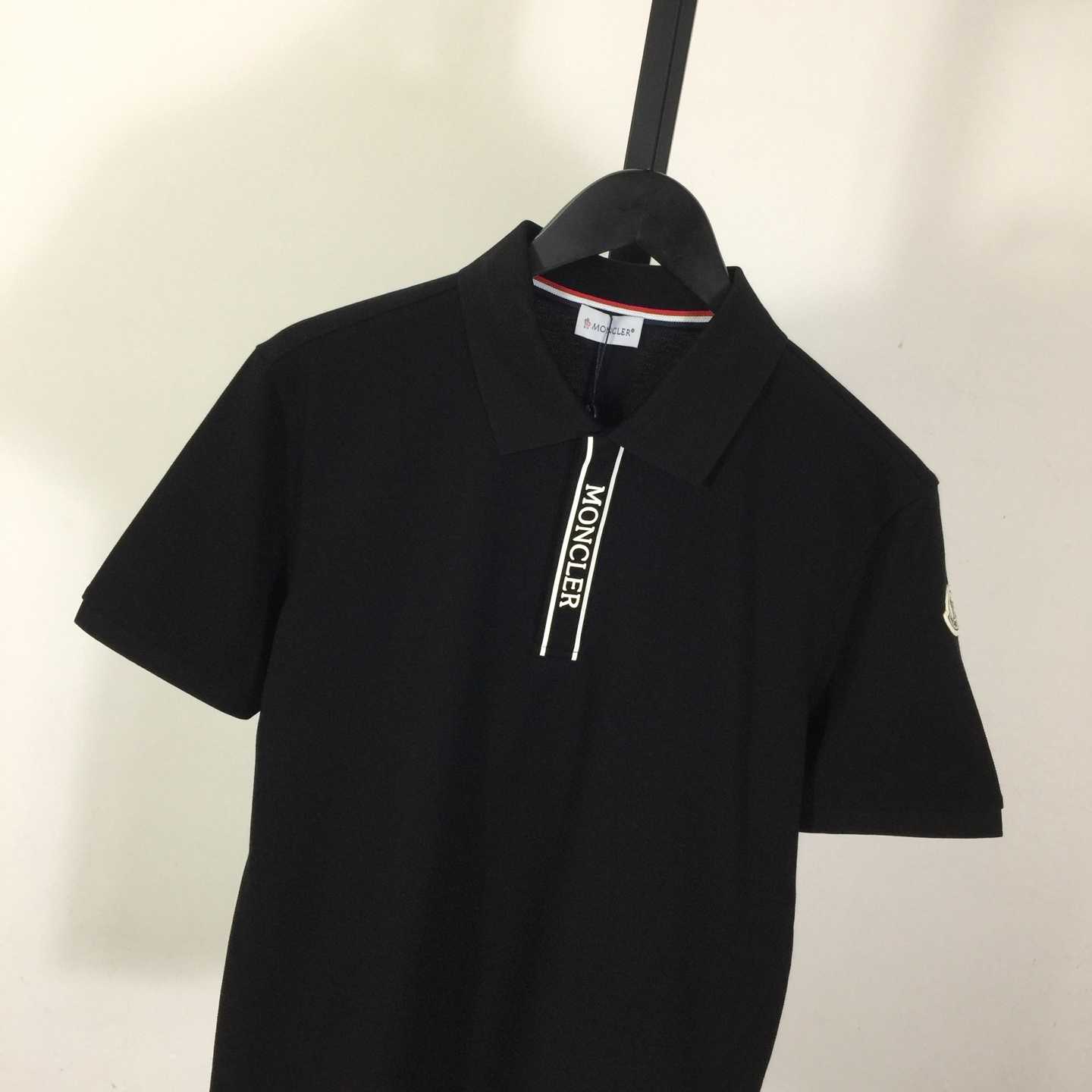 Moncler Tipped Cotton Piqué Polo - DesignerGu
