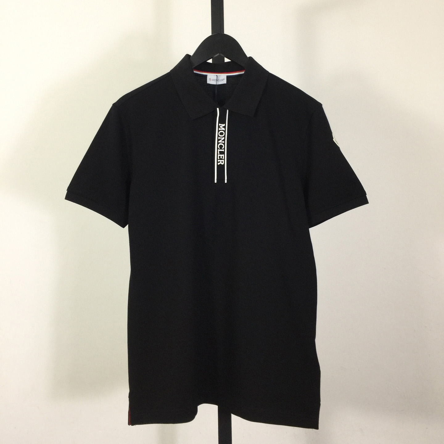 Moncler Tipped Cotton Piqué Polo - DesignerGu