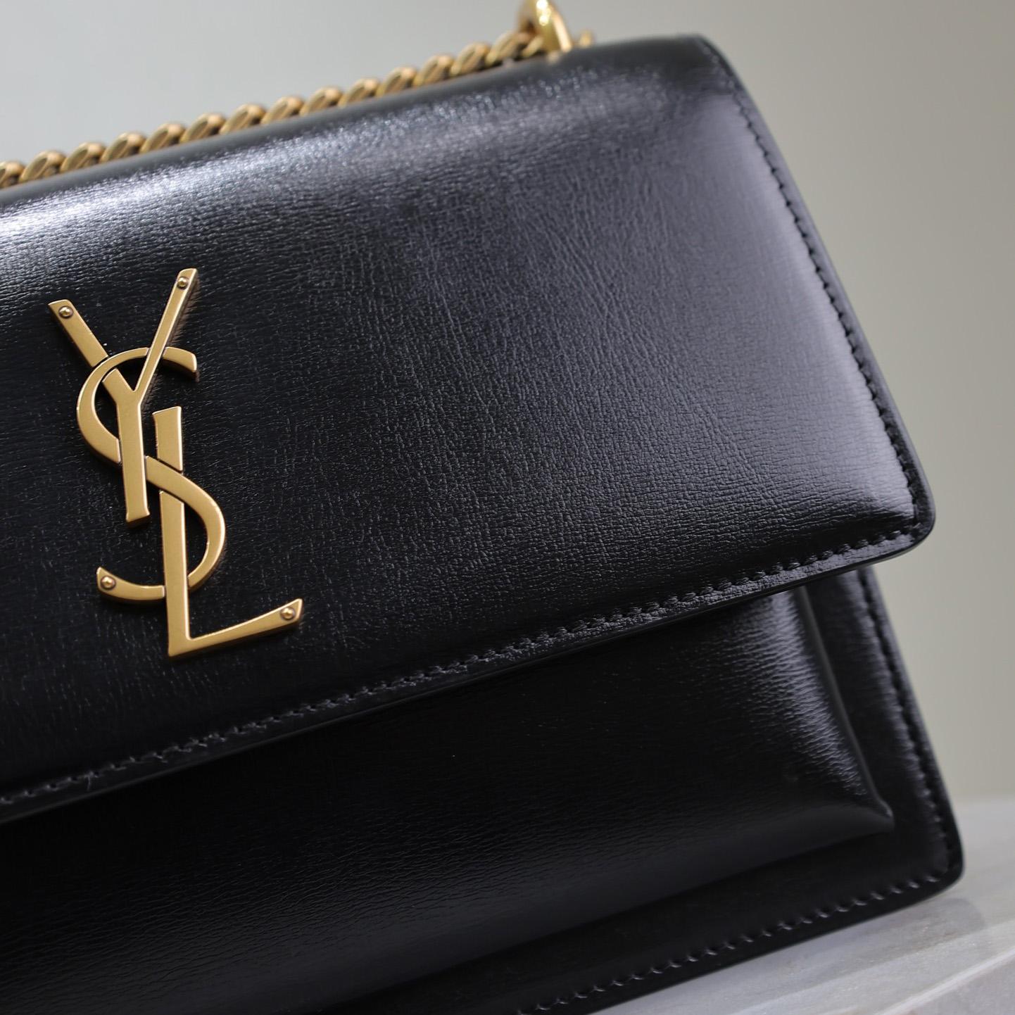 Saint Laurent Women Sunset Medium Leather Shoulder Bag （22x8x16 cm） - DesignerGu