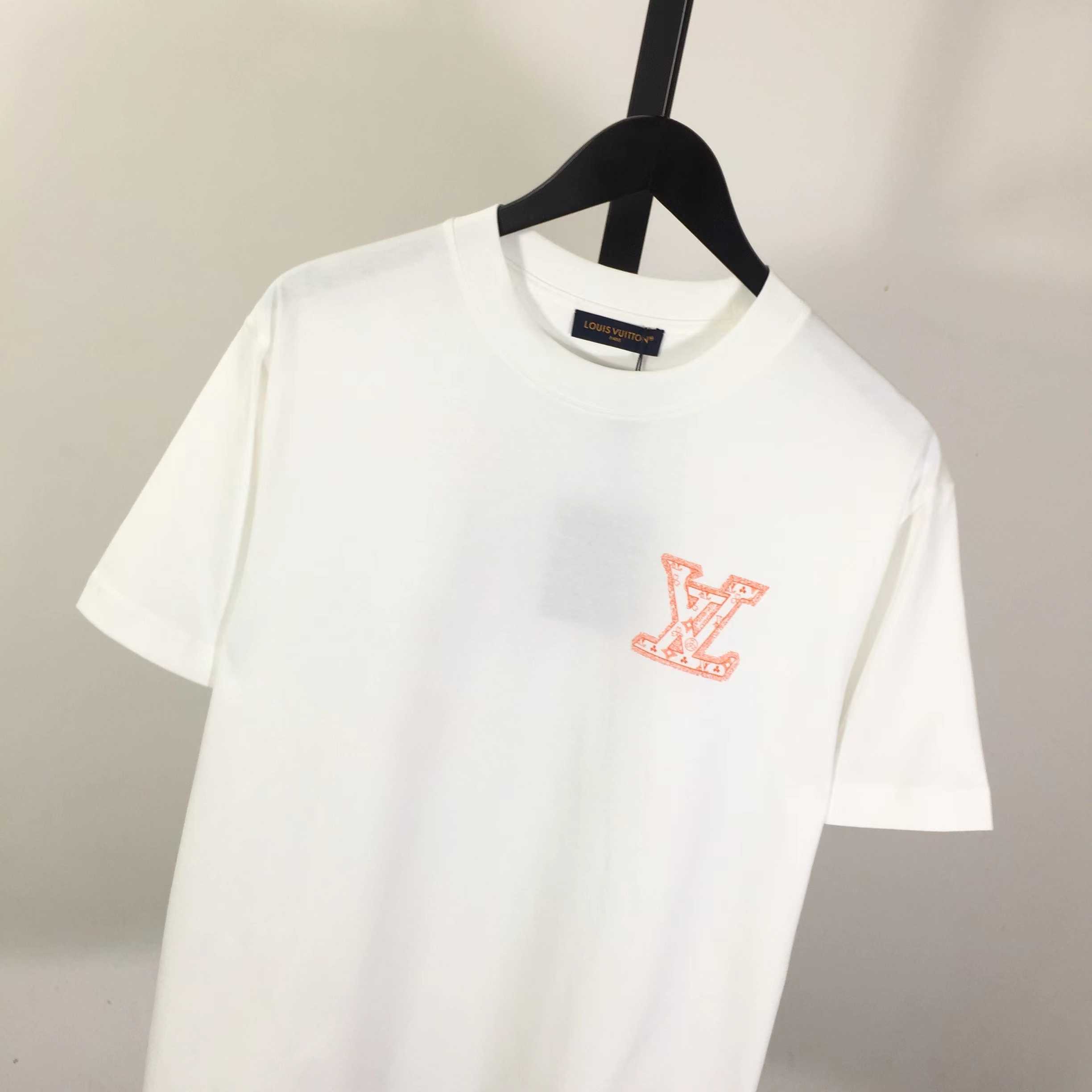 Louis Vuitton Cotton T-Shirt     - DesignerGu