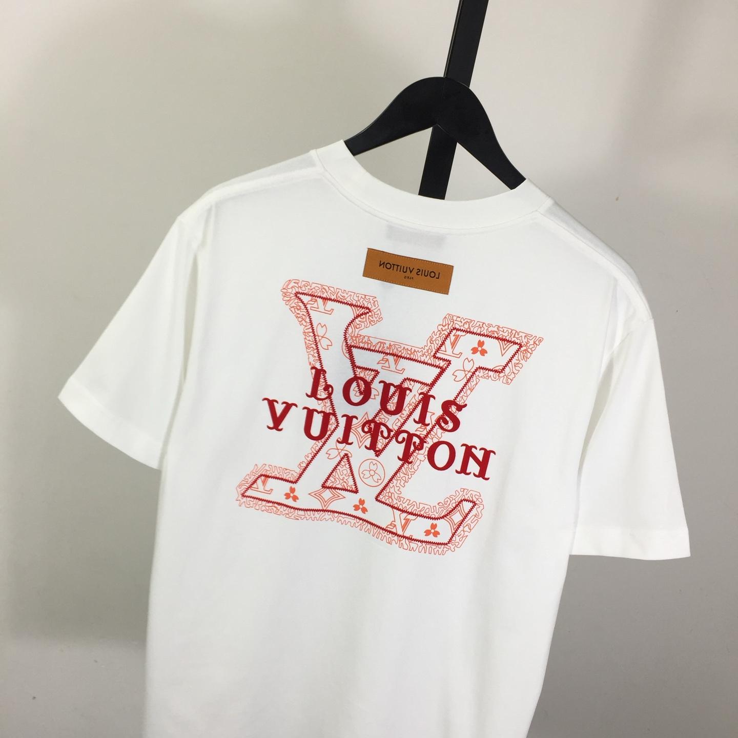 Louis Vuitton Cotton T-Shirt     - DesignerGu