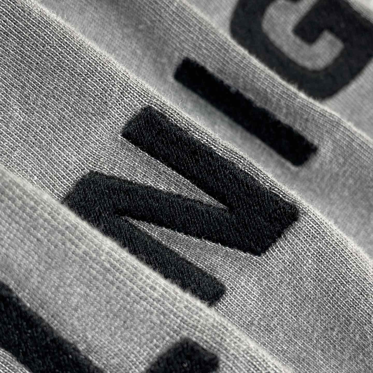 Balenciaga Back T-Shirt Medium Fit In Grey - DesignerGu