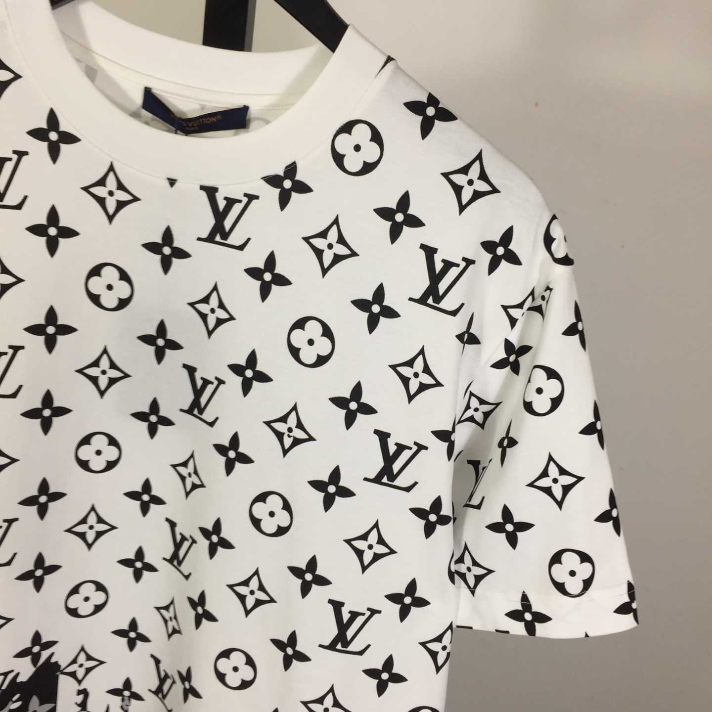 Louis Vuitton Gradient Monogram Cotton T-Shirt     - DesignerGu