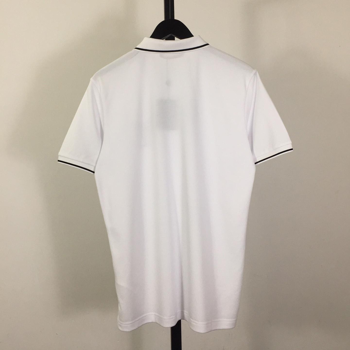 Louis Vuitton Short-Sleeved Cotton Polo Shirt    - DesignerGu