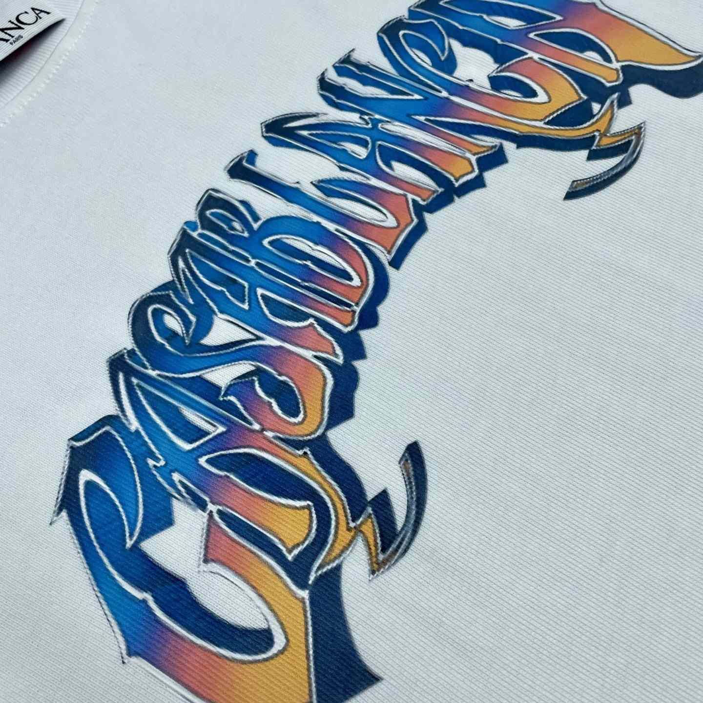 Casablanca Faded-logo T-shirt  C988 - 