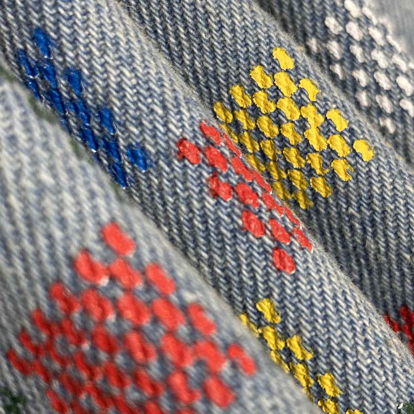 Louis Vuitton Damier Denim Trucker Jacket    1AHBE2 - DesignerGu