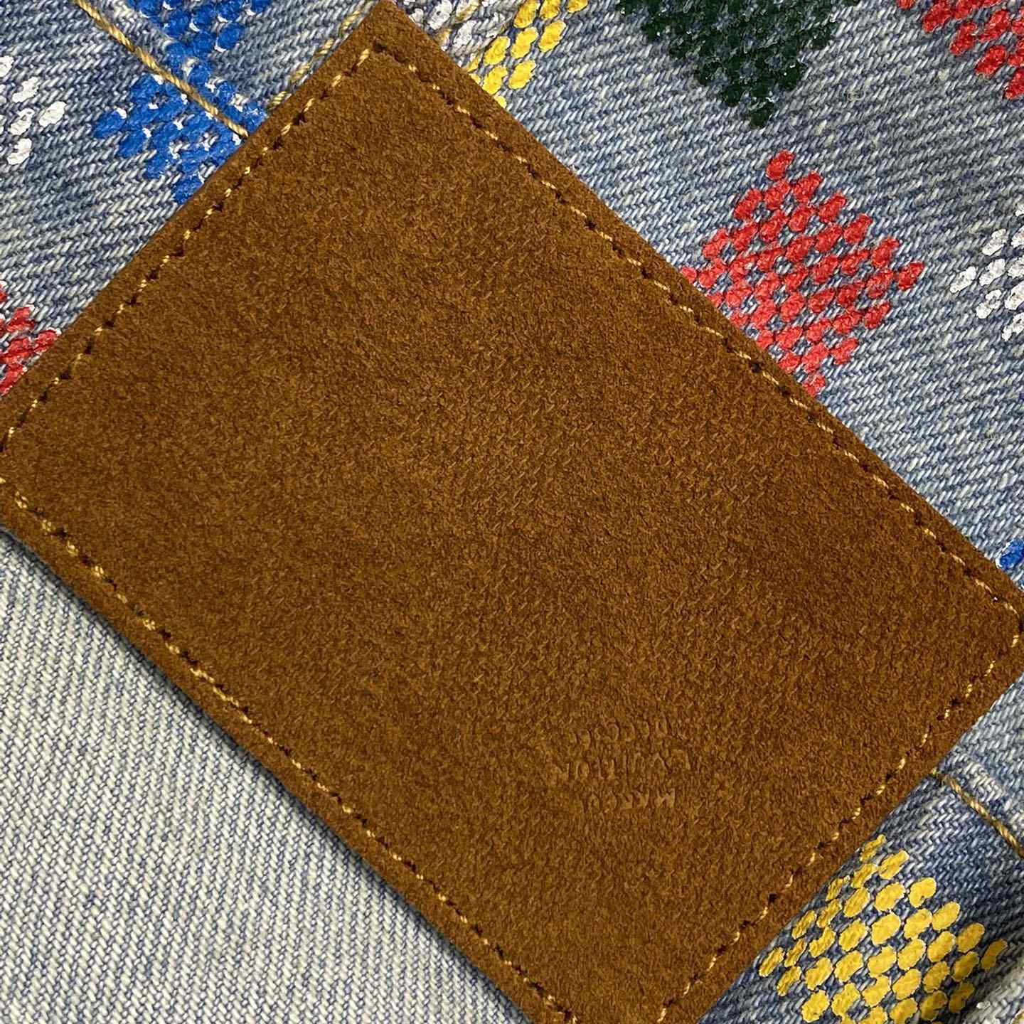 Louis Vuitton Damier Denim Trucker Jacket    1AHBE2 - DesignerGu