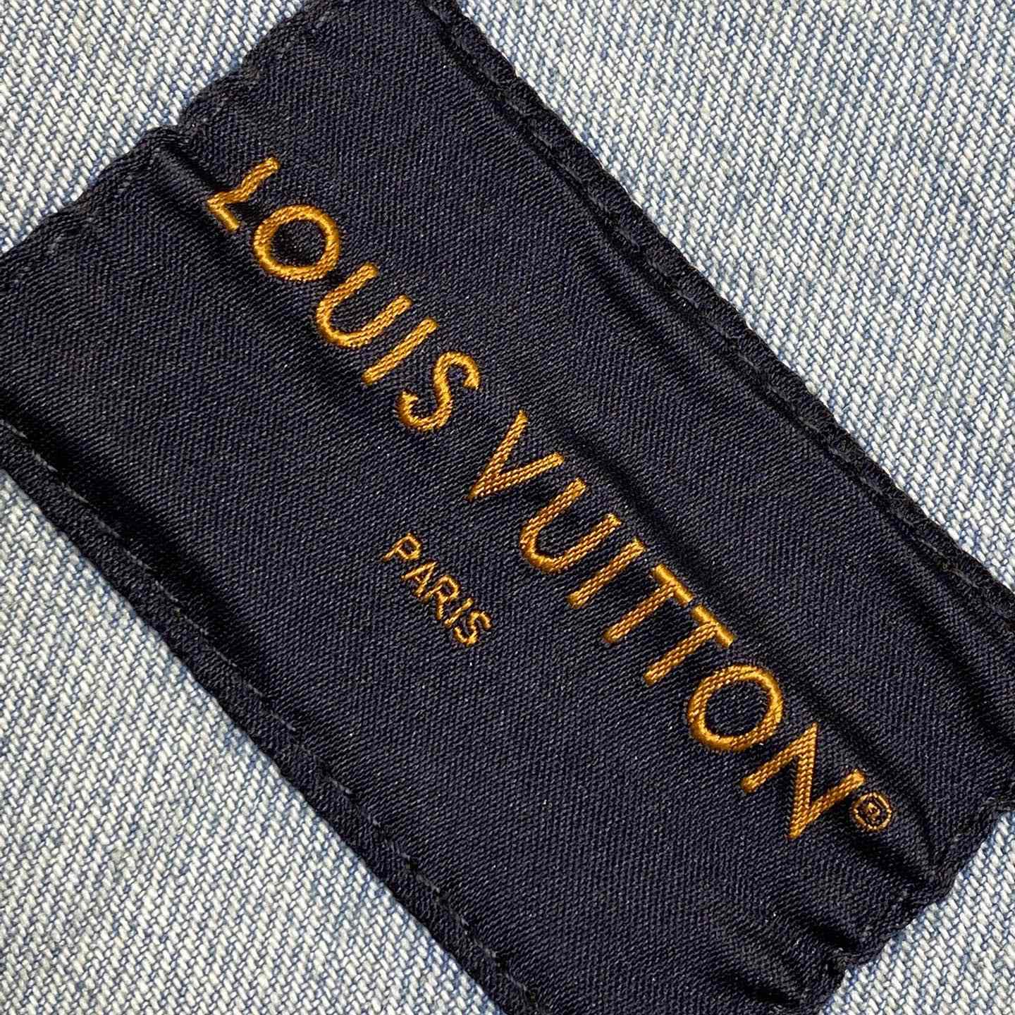 Louis Vuitton Damier Denim Trucker Jacket    1AHBE2 - DesignerGu