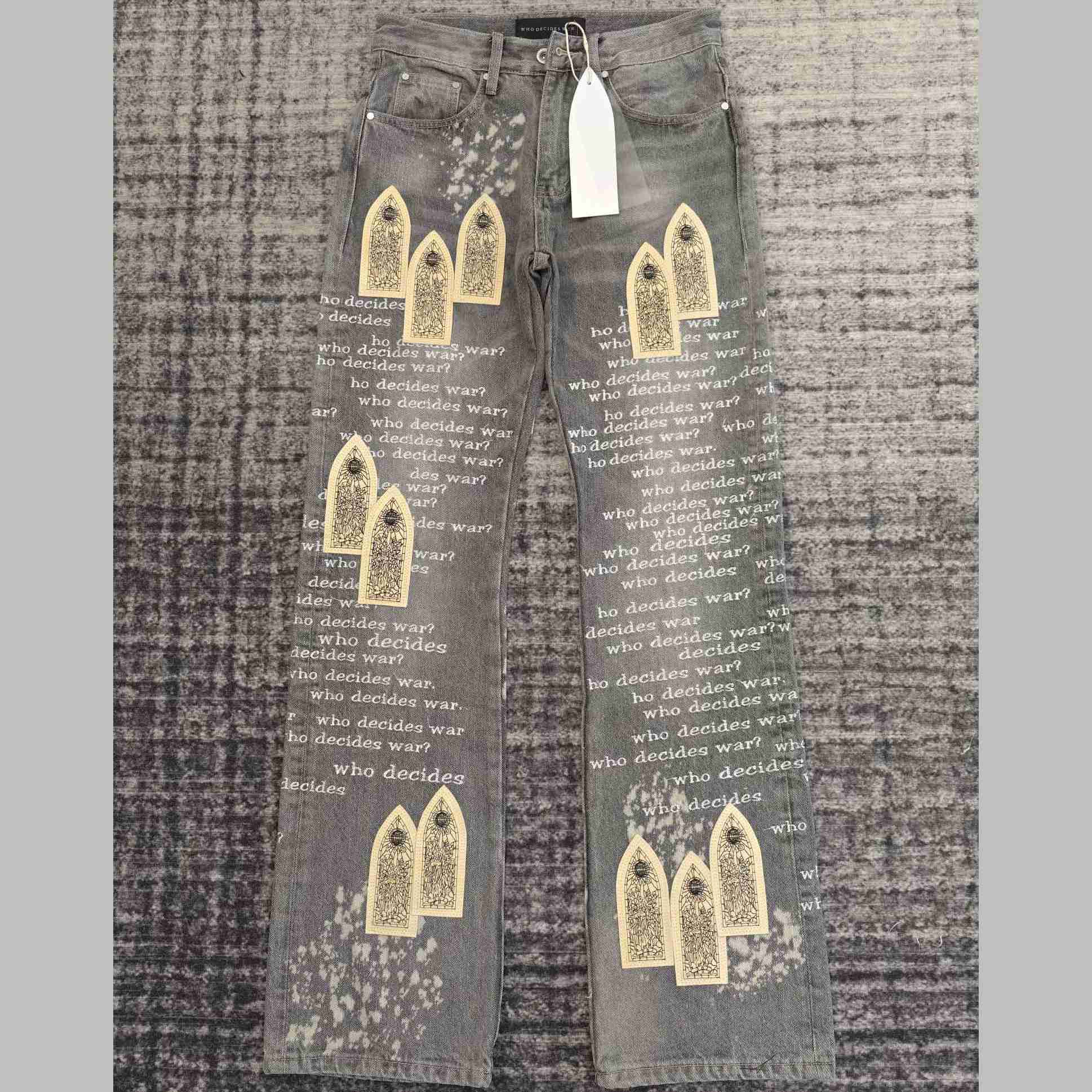 Who Decides War Techno Denim Jeans   703 - DesignerGu