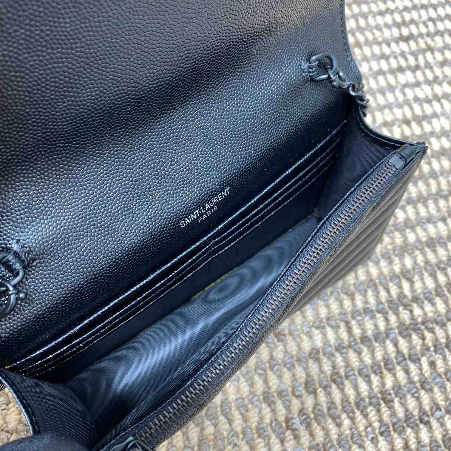 Saint Laurent Wallets On Chain  19×12.5×4cm - DesignerGu