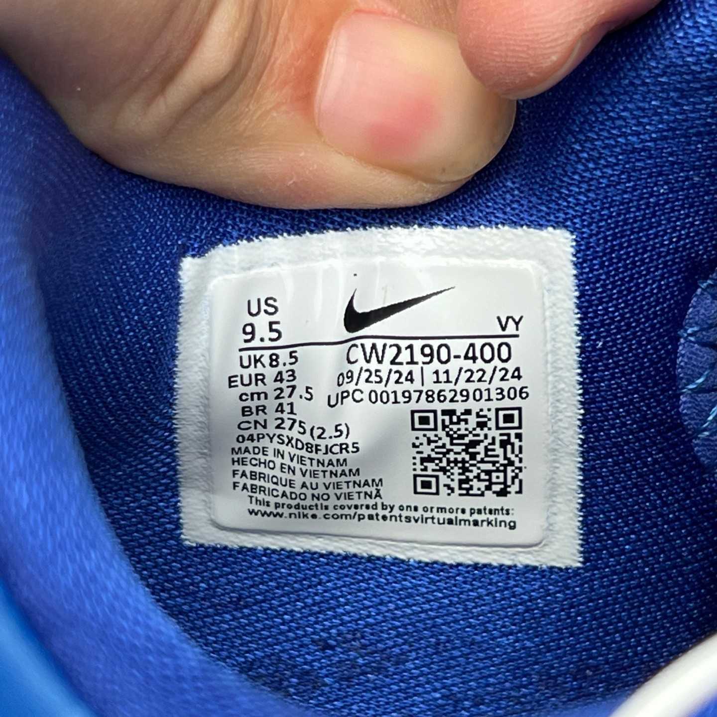 Zoom Kobe 6 Protro 'Dodgers' - CW2190 400 - DesignerGu