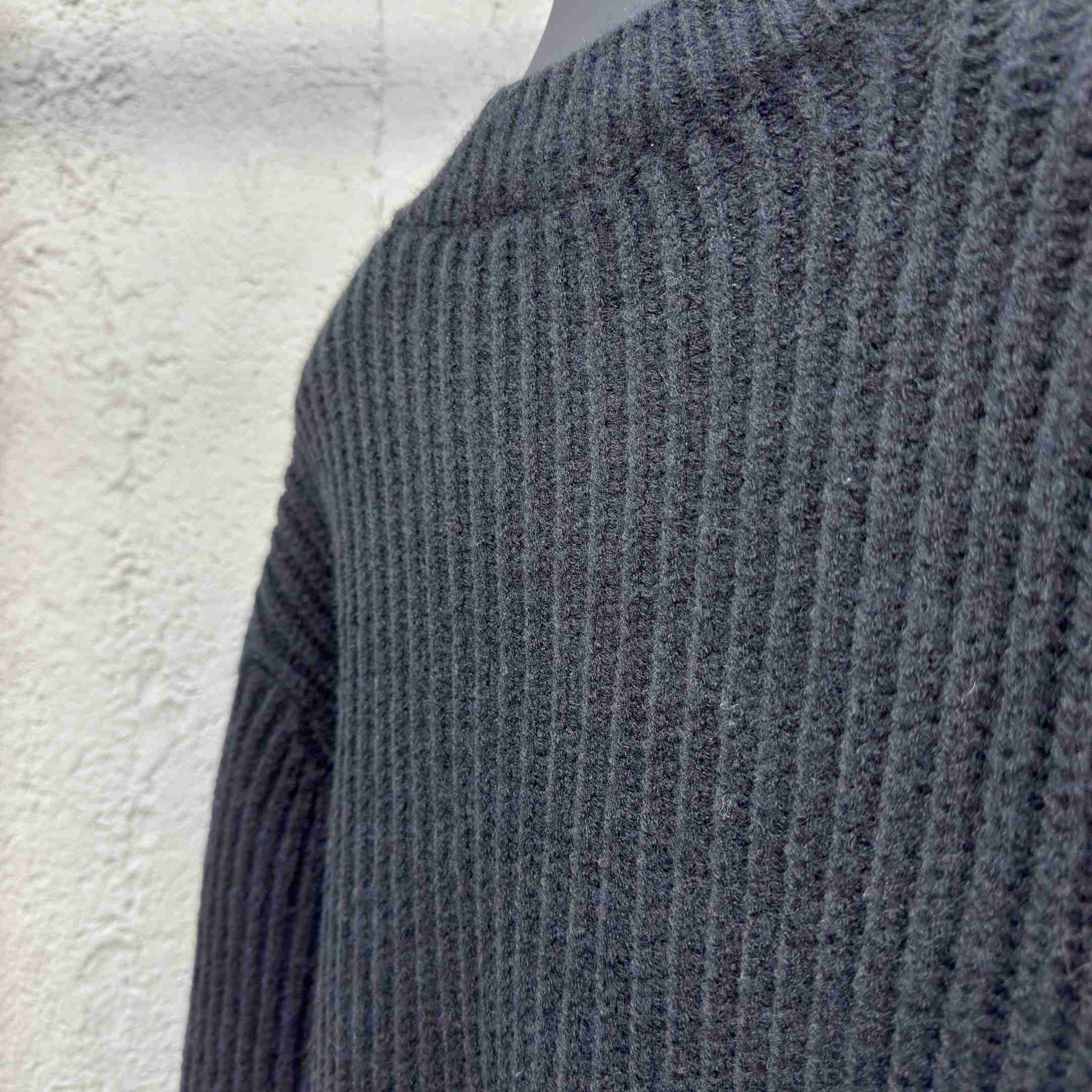 Prada Cashgora Button-Up Ribbed-Knitted Cardigan - DesignerGu