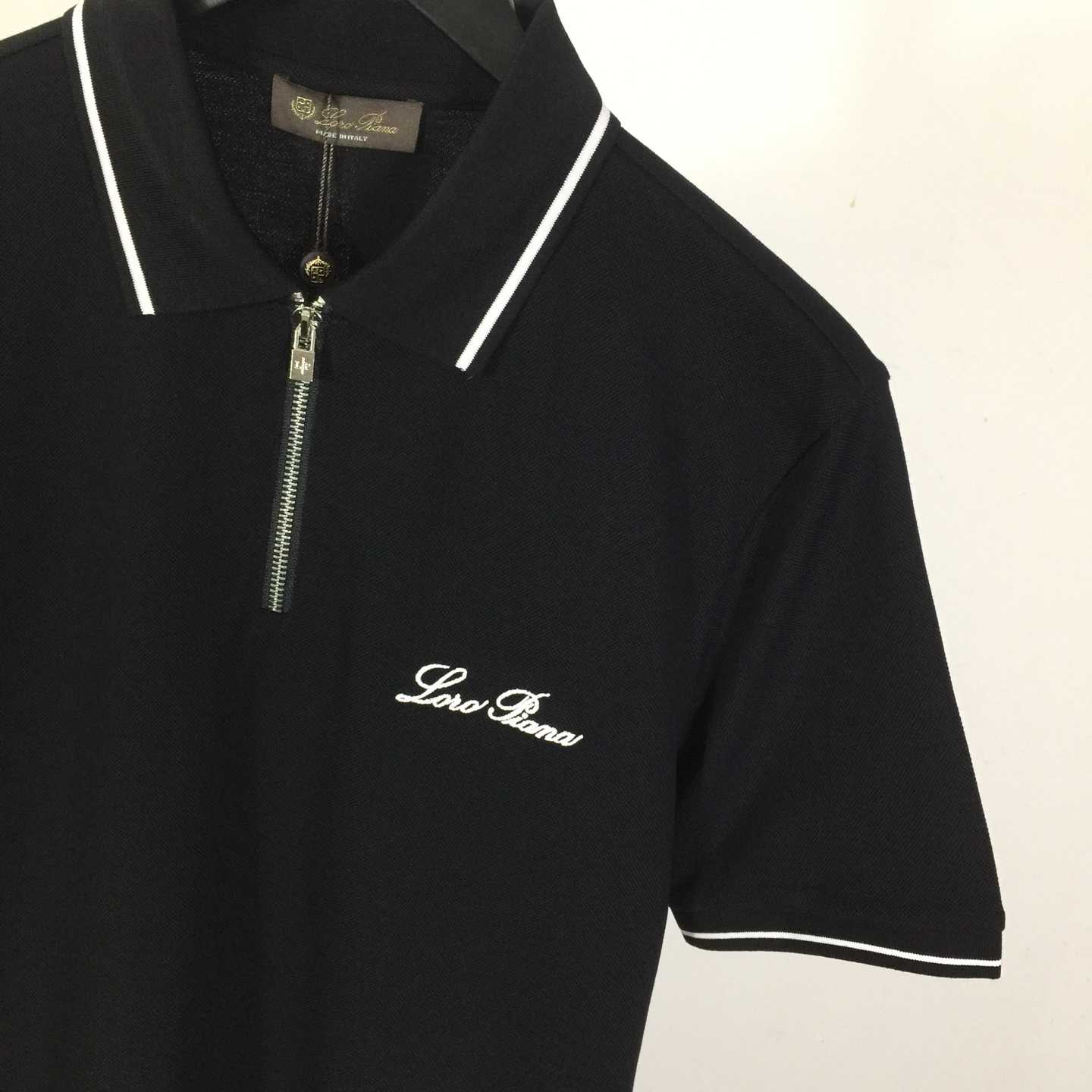 Loro Piana Cotton Polo Shirt - DesignerGu