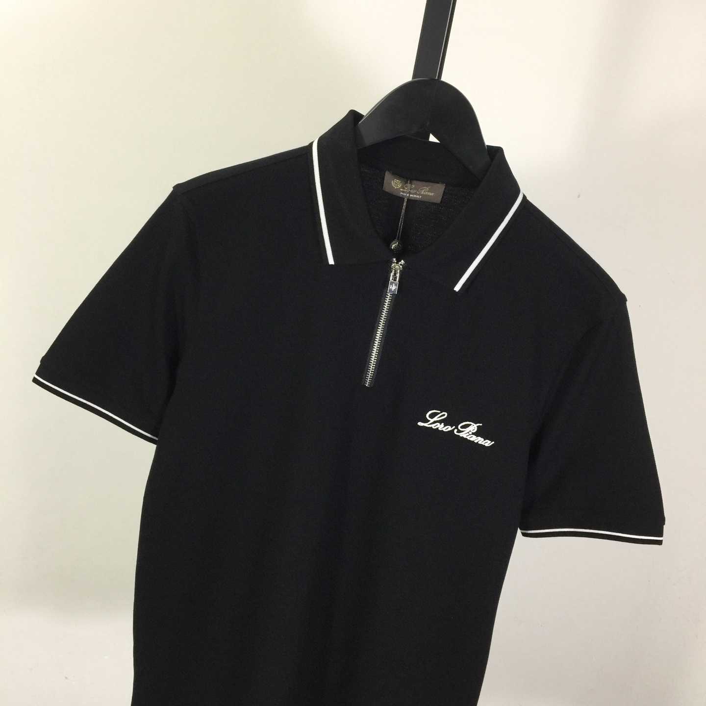 Loro Piana Cotton Polo Shirt - DesignerGu