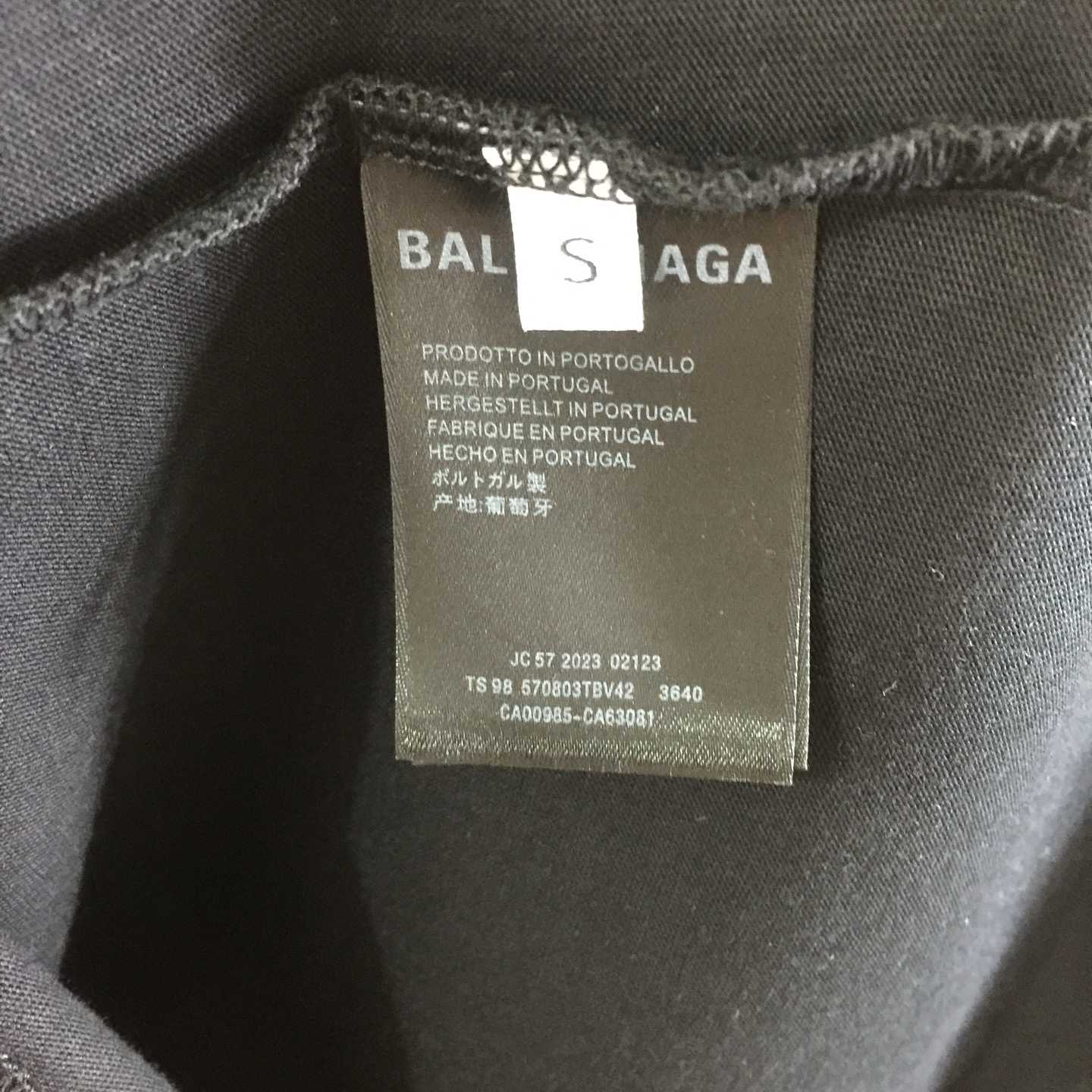 Balenciaga Activewear Cotton T-Shirt - DesignerGu