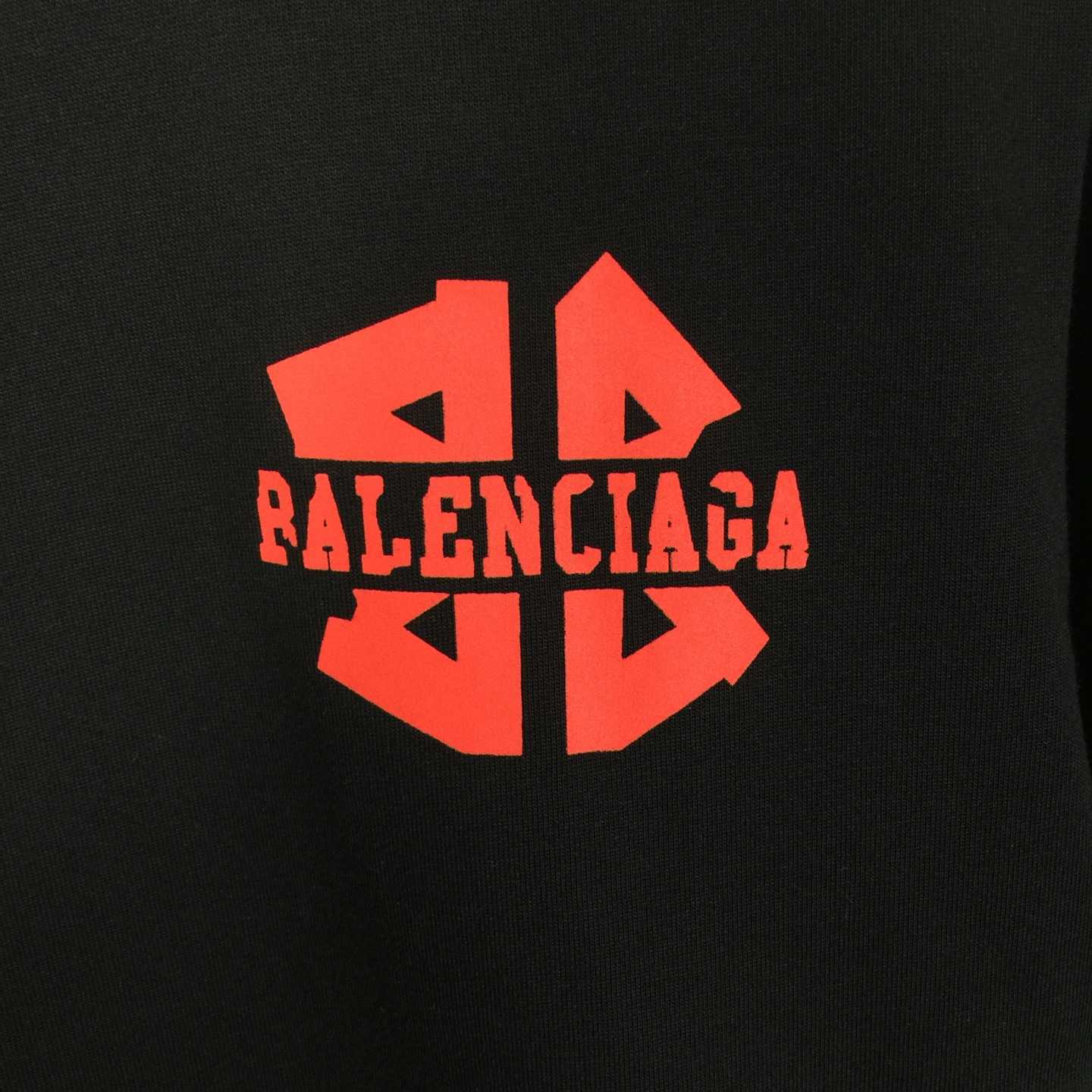Balenciaga Activewear Cotton T-Shirt - DesignerGu