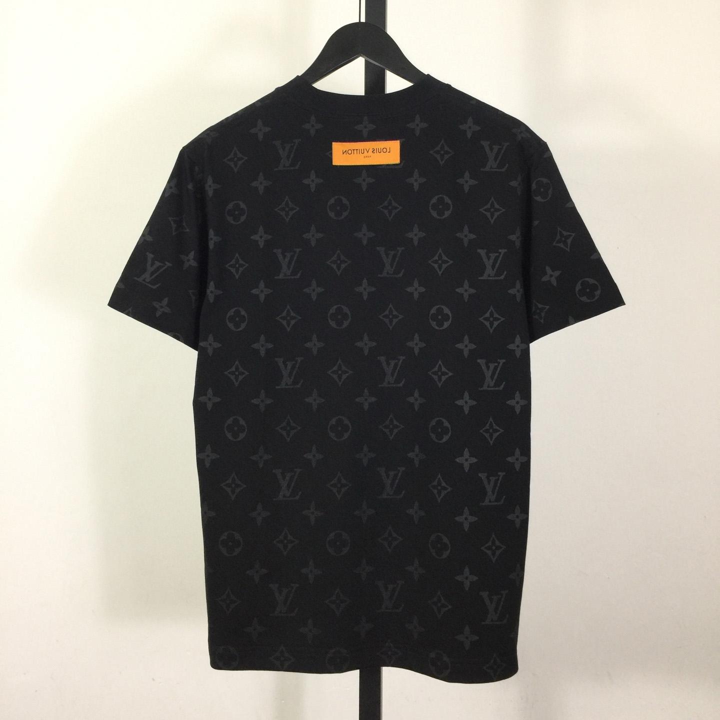 Louis Vuitton Monogram T-Shirt     - DesignerGu