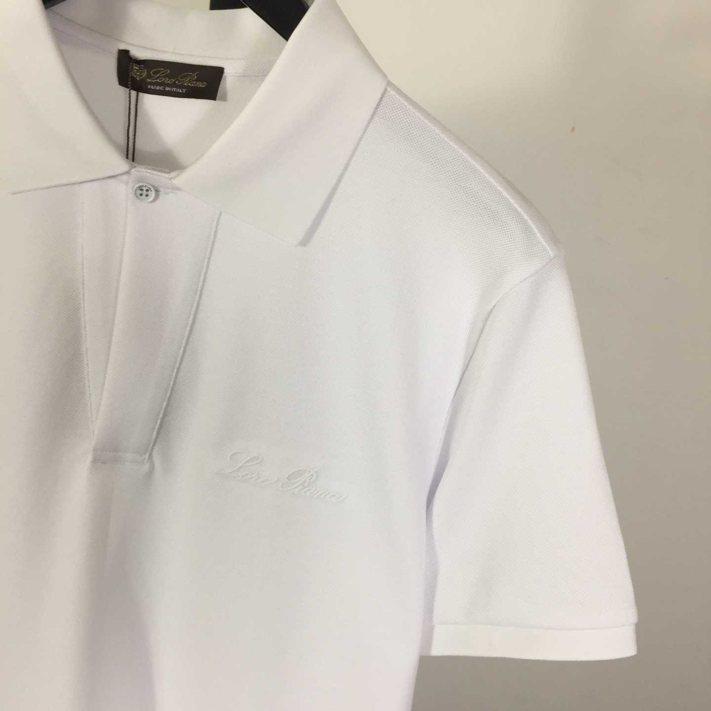 Loro Piana Cotton Polo Shirt - DesignerGu