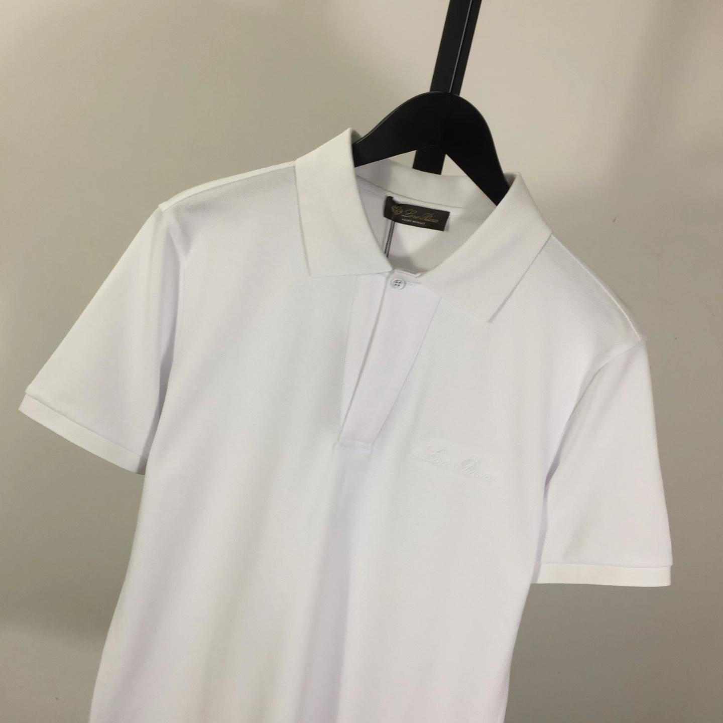 Loro Piana Cotton Polo Shirt - DesignerGu