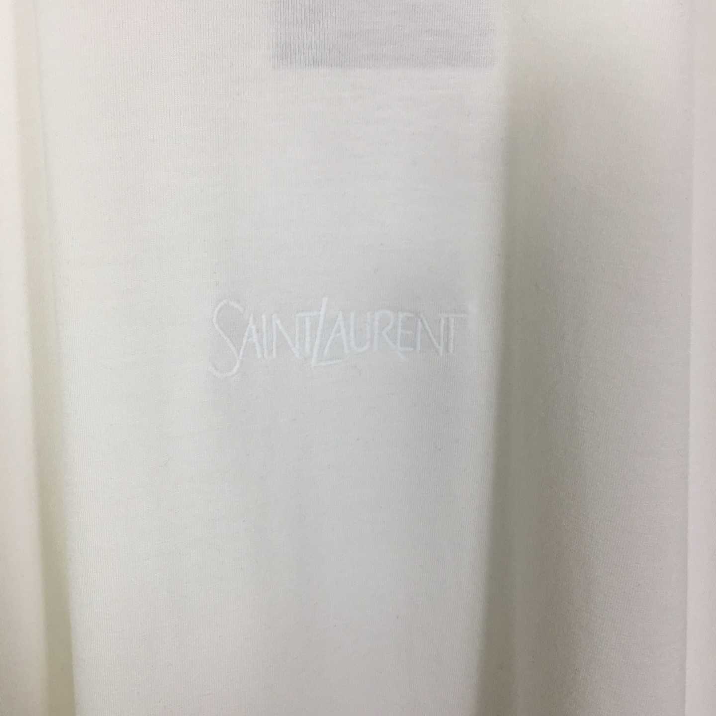 Saint Laurent Cotton-jersey T-shirt  - DesignerGu