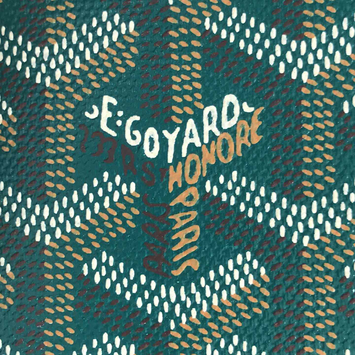 Goyard Short 8 Card Slots Billfold Wallet Green - DesignerGu