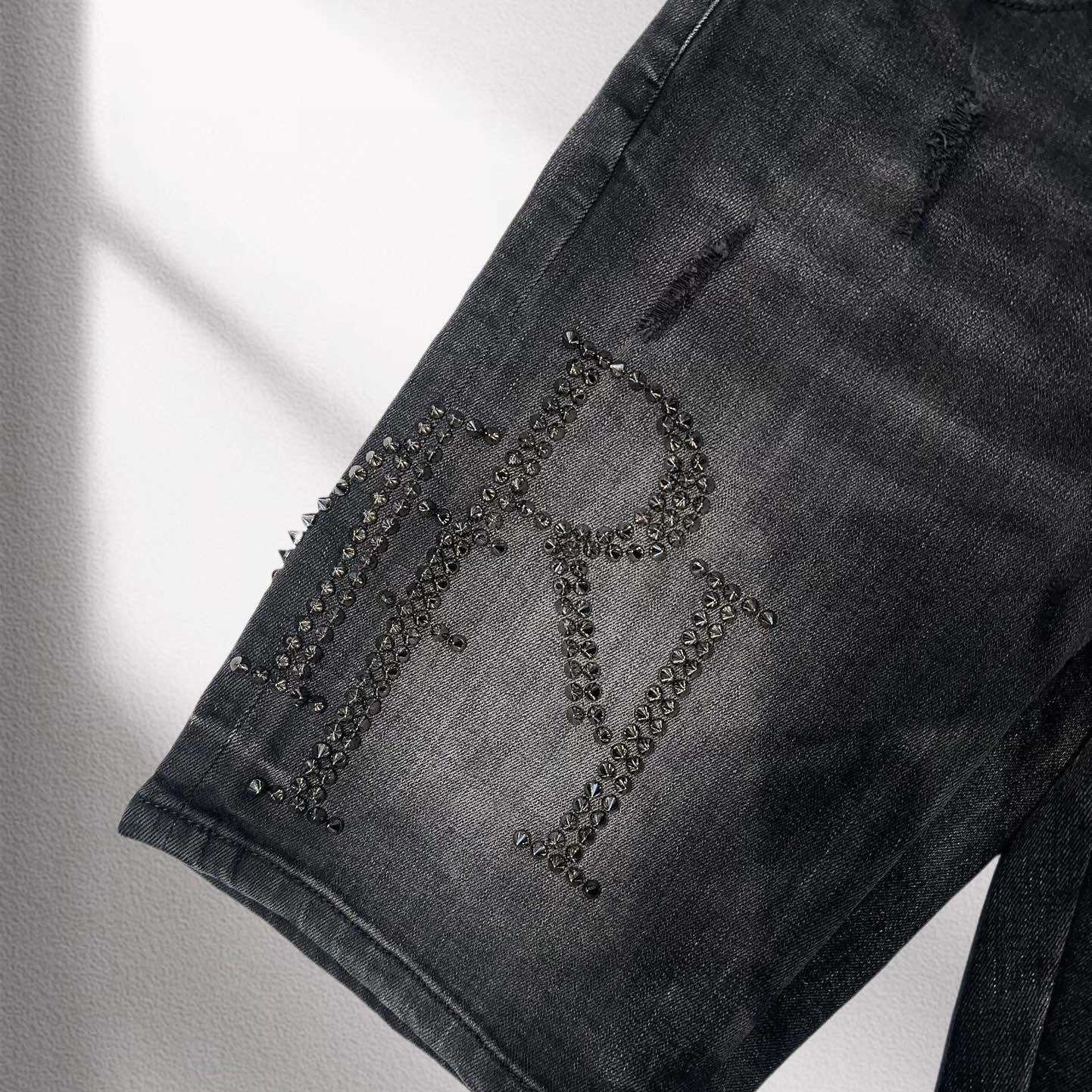 Amiri Denim Shorts     8014 - DesignerGu