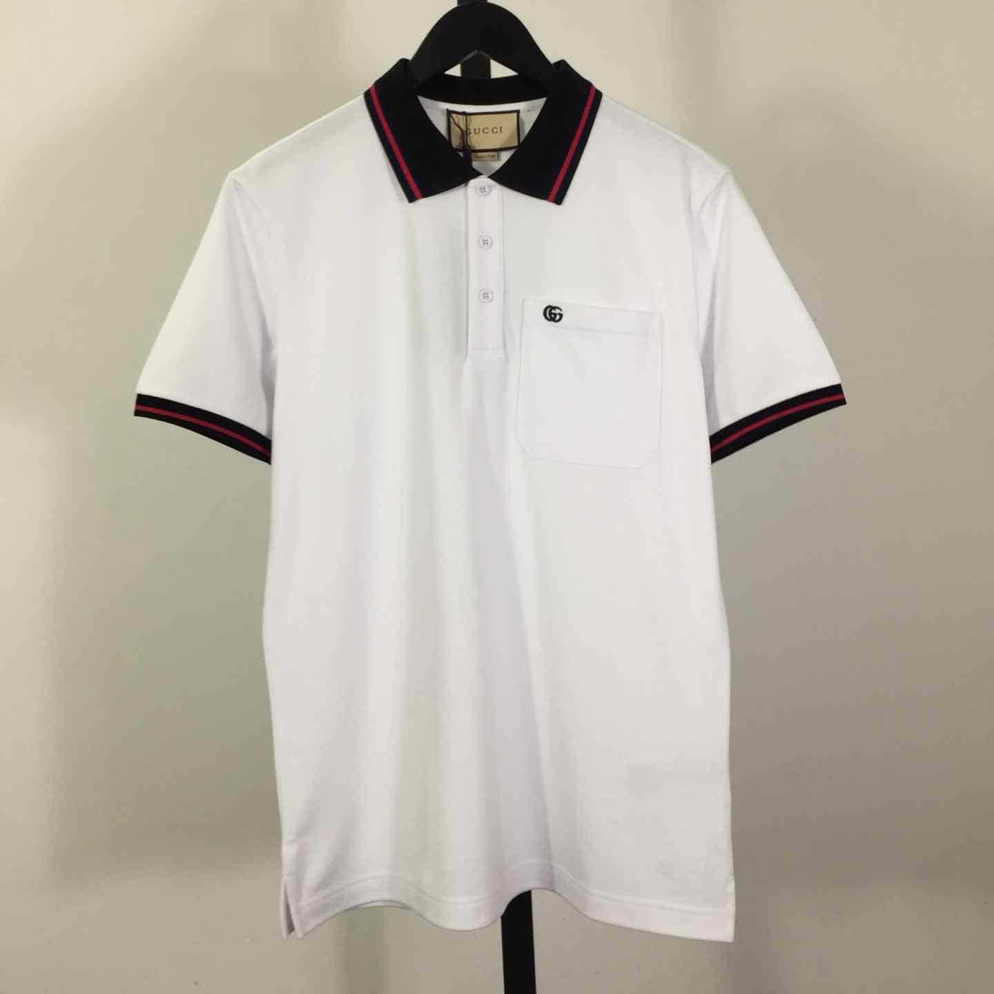 Gucci Polo Shirt With Double G - DesignerGu