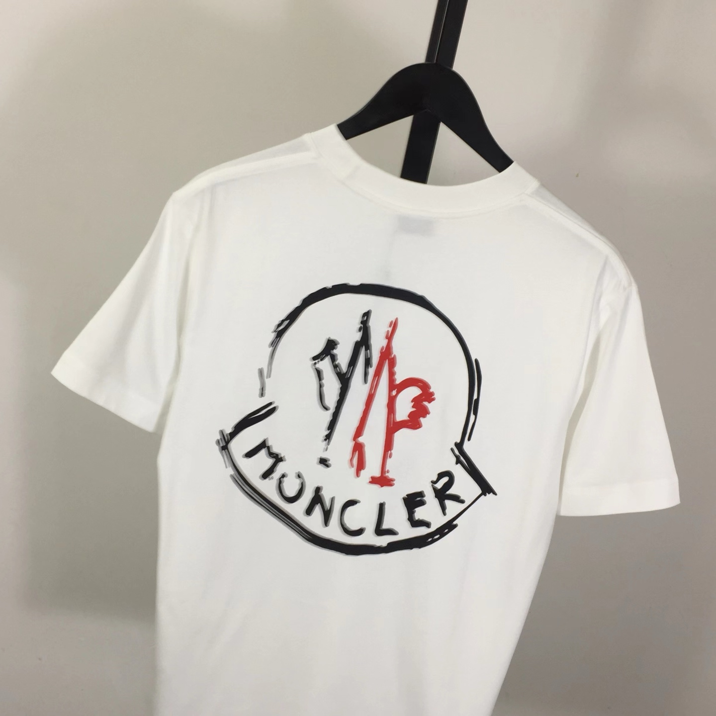 Moncler Logo Cotton T-shirt - DesignerGu