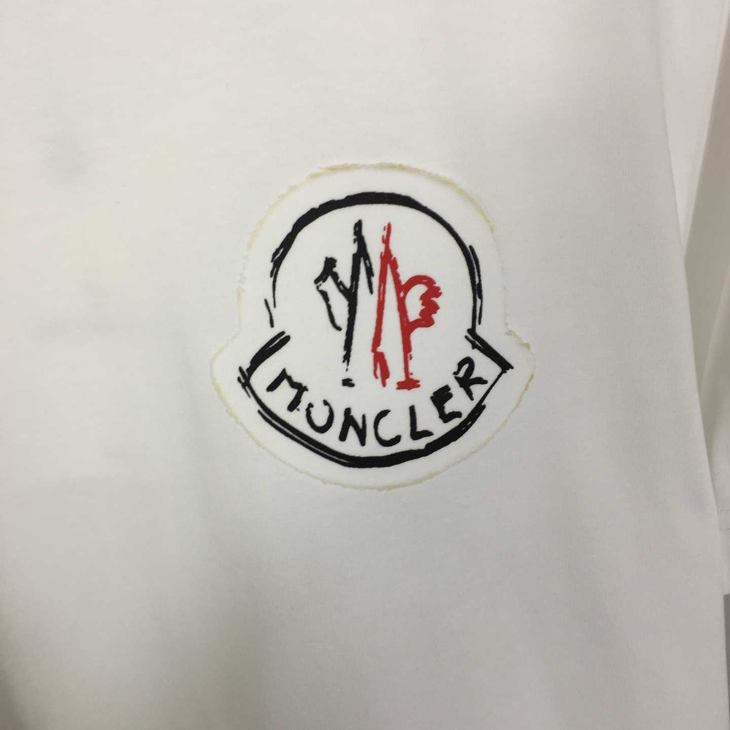 Moncler Logo Cotton T-shirt - DesignerGu