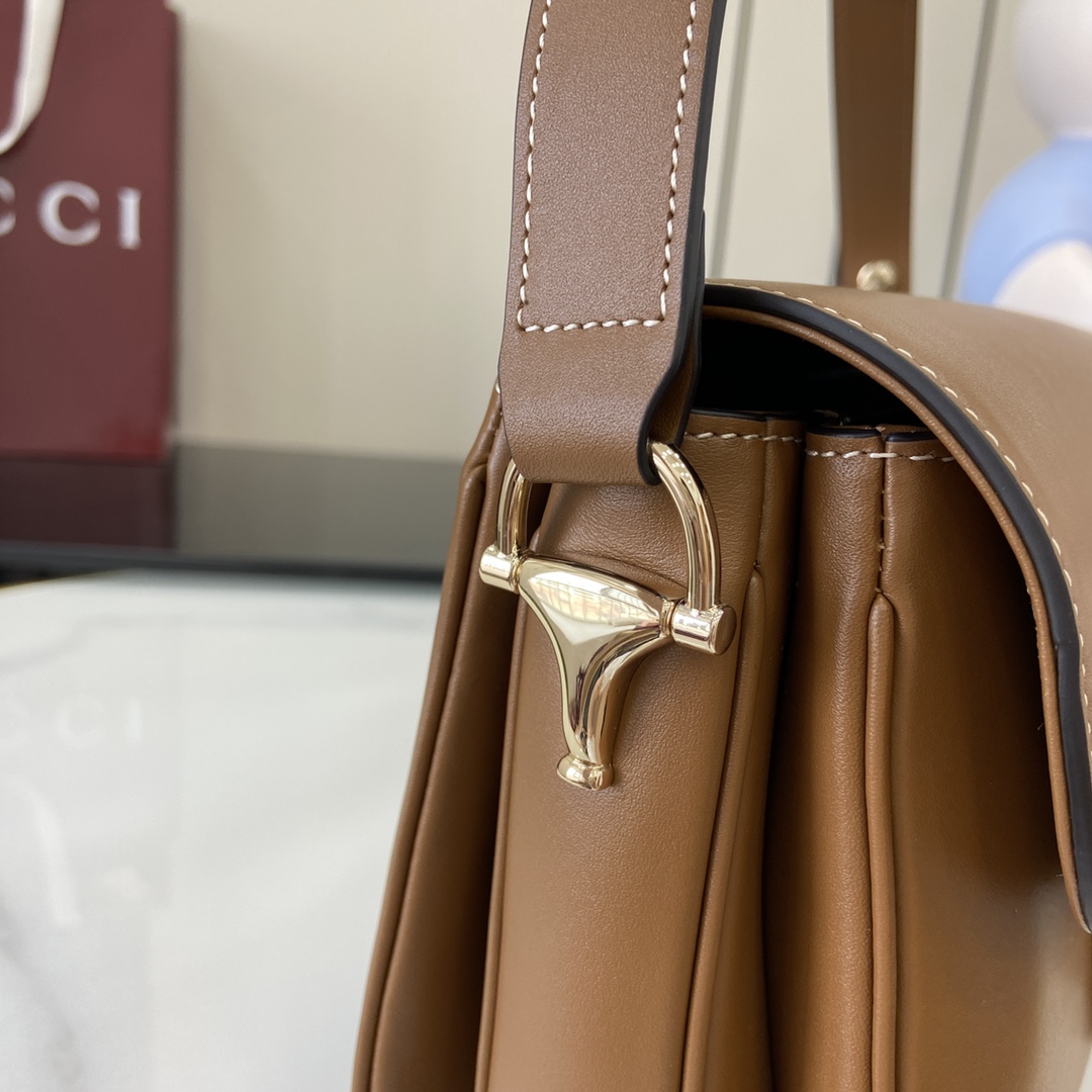 Gucci Horsebit 1955 Soft Medium Shoulder Bag - DesignerGu