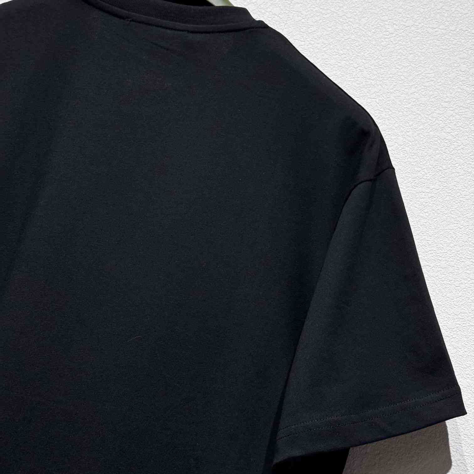 Gucci Cotton Jersey T-shirt With Embroidery  - DesignerGu