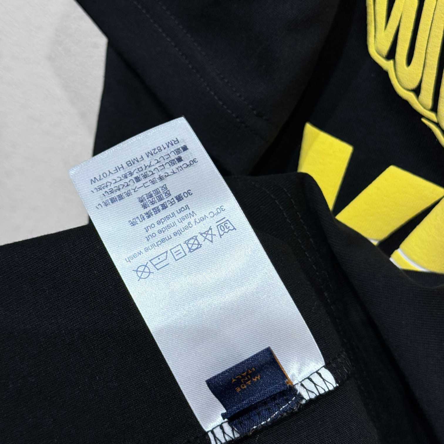Louis Vuitton Short-Sleeved Cotton Crewneck    - DesignerGu