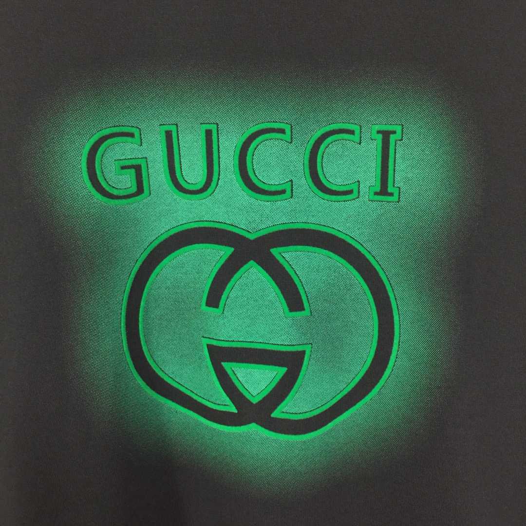 Gucci Printed Cotton Jersey T-shirt - DesignerGu