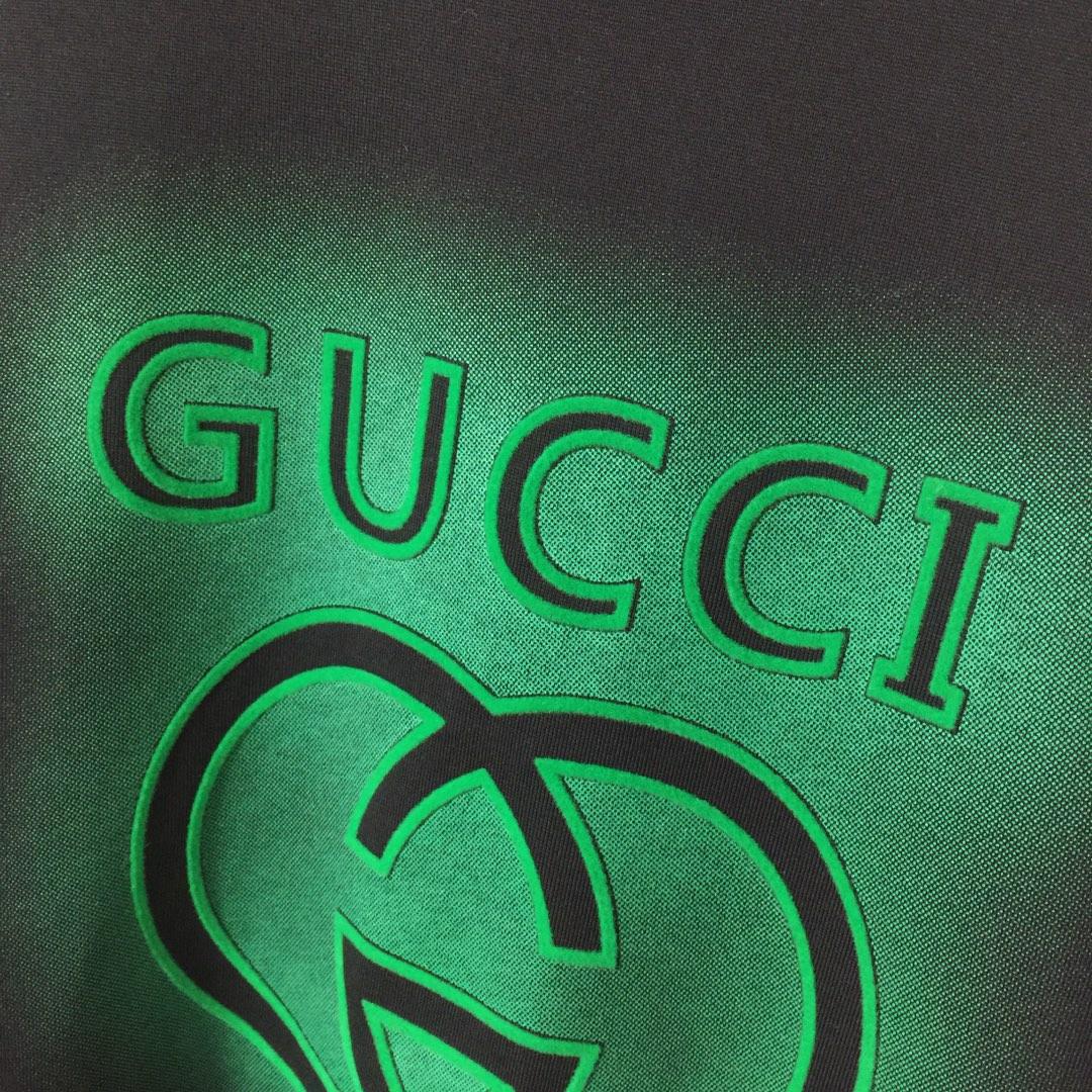 Gucci Printed Cotton Jersey T-shirt - DesignerGu
