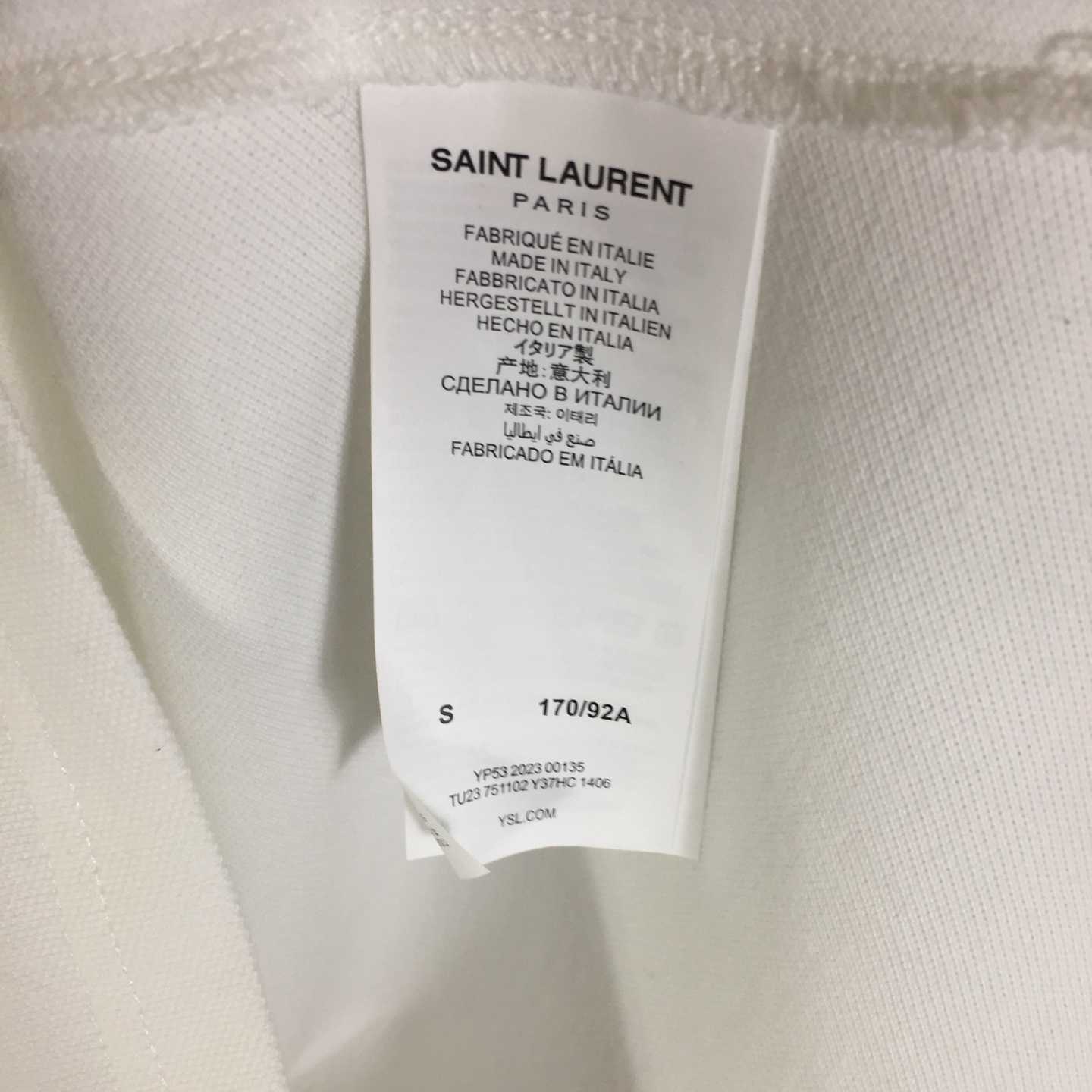 Saint Laurent Wool Knit Polo Top  - DesignerGu