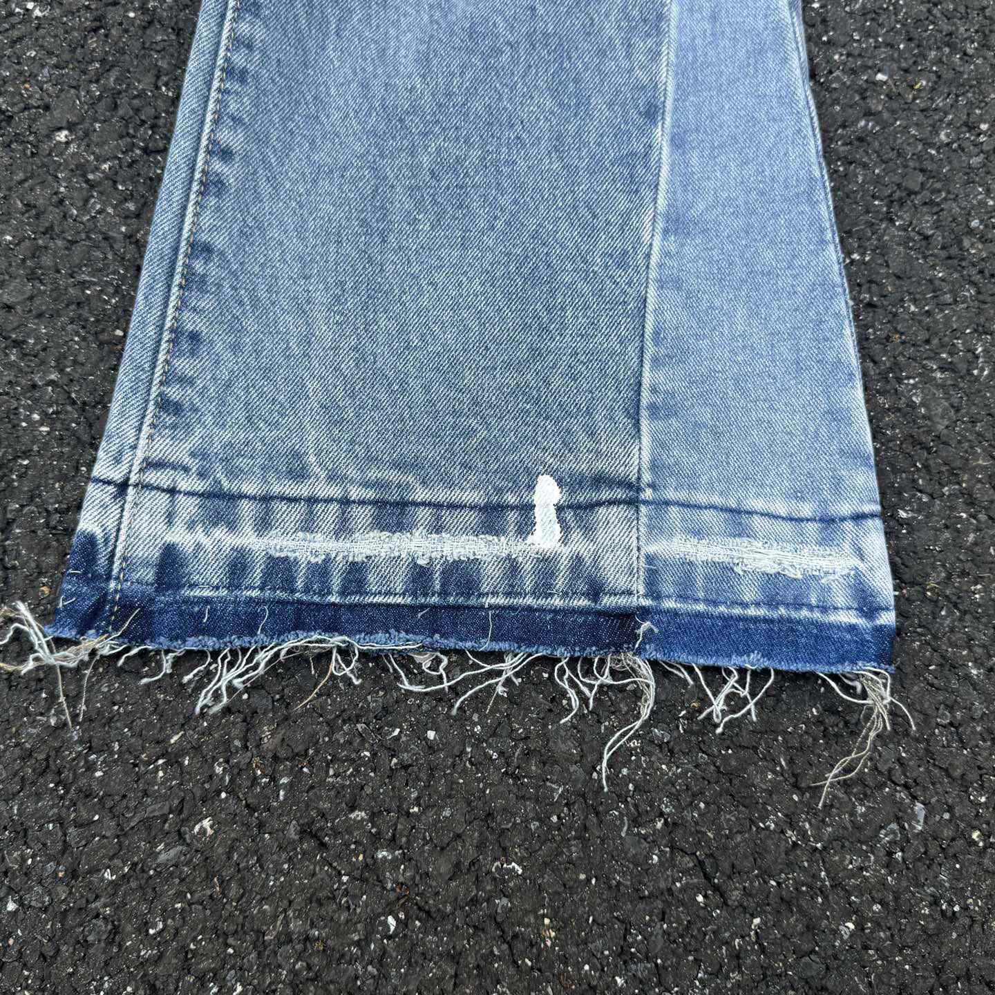 Gallery Dept. Ripped Denim Flared Pants - DesignerGu