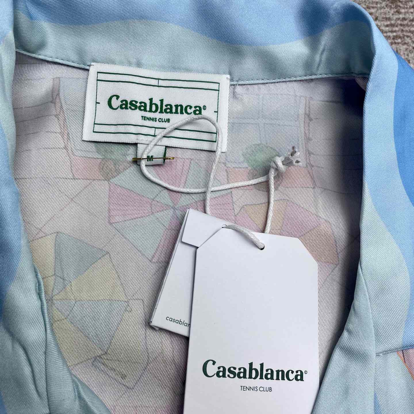 Casablanca Le Plongeon silk shirt    CA3516 - DesignerGu