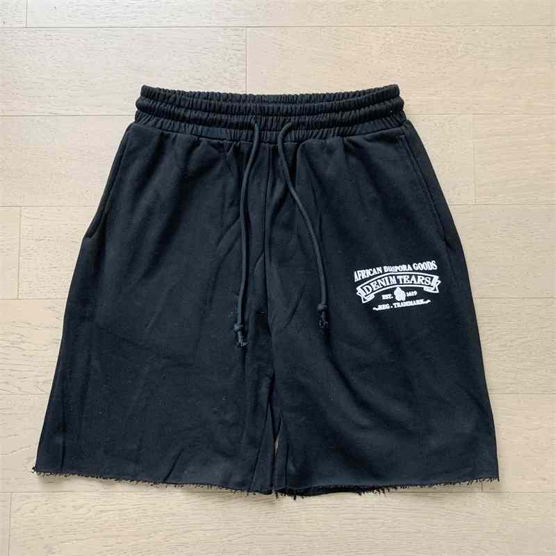 Denim Tears ADG Sweatpants Black - DesignerGu