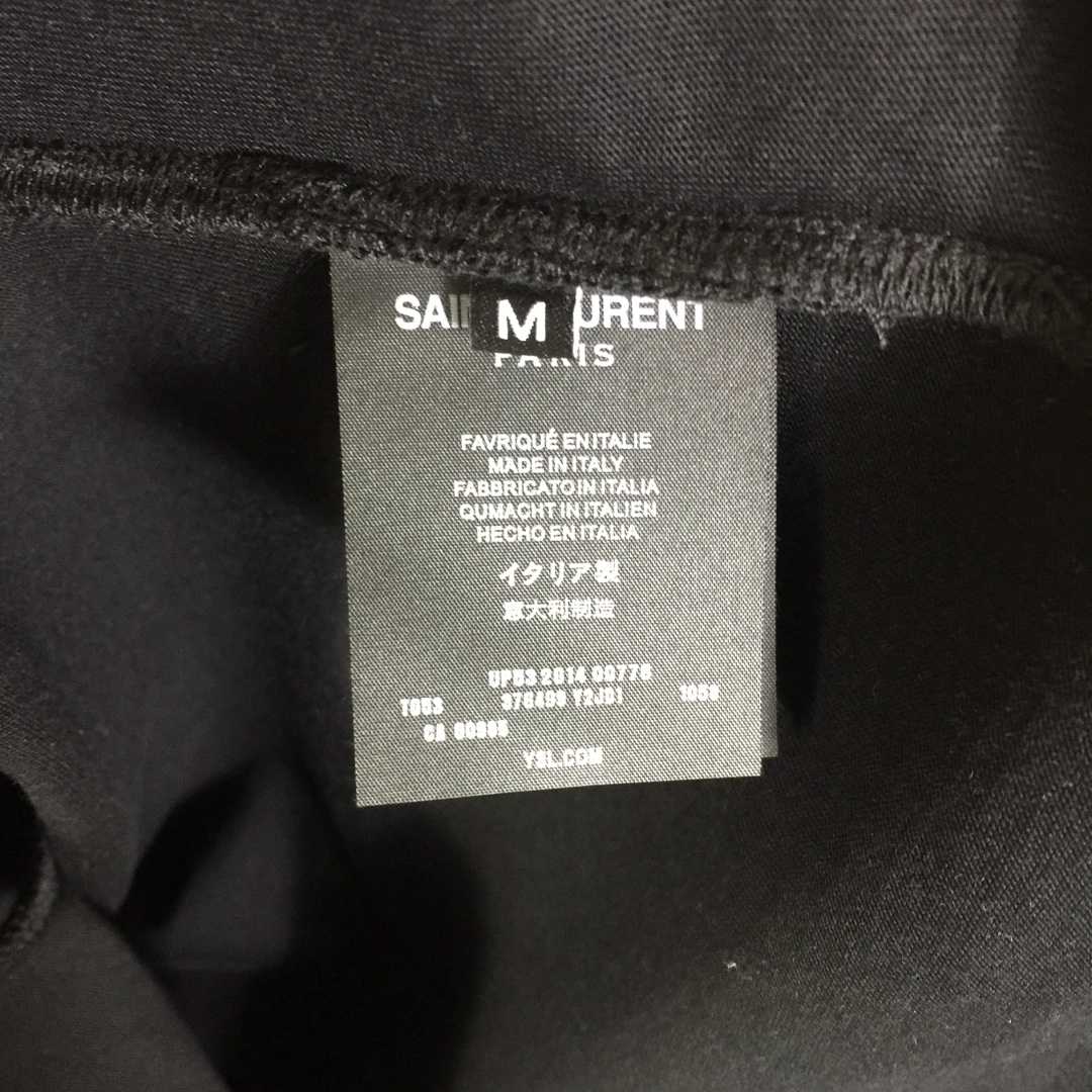Saint Laurent Cotton-jersey T-shirt  - DesignerGu