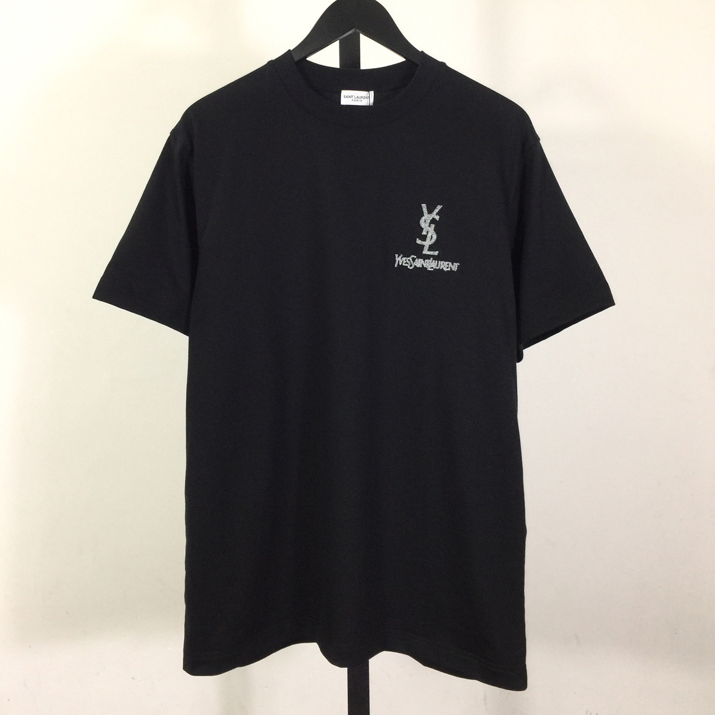 Saint Laurent Cotton-jersey T-shirt  - DesignerGu