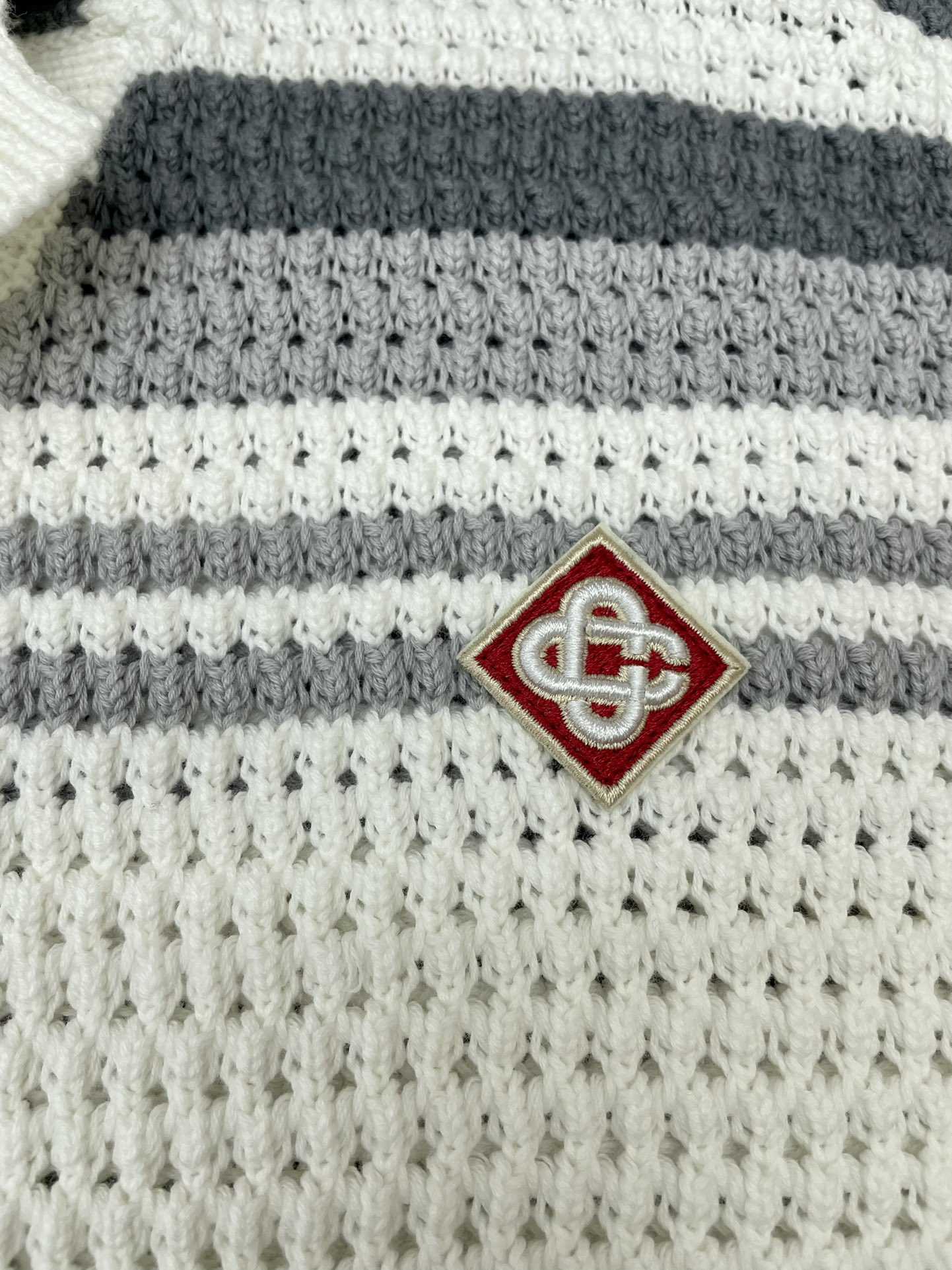 Casablanca Knit Polo Shirt    - 