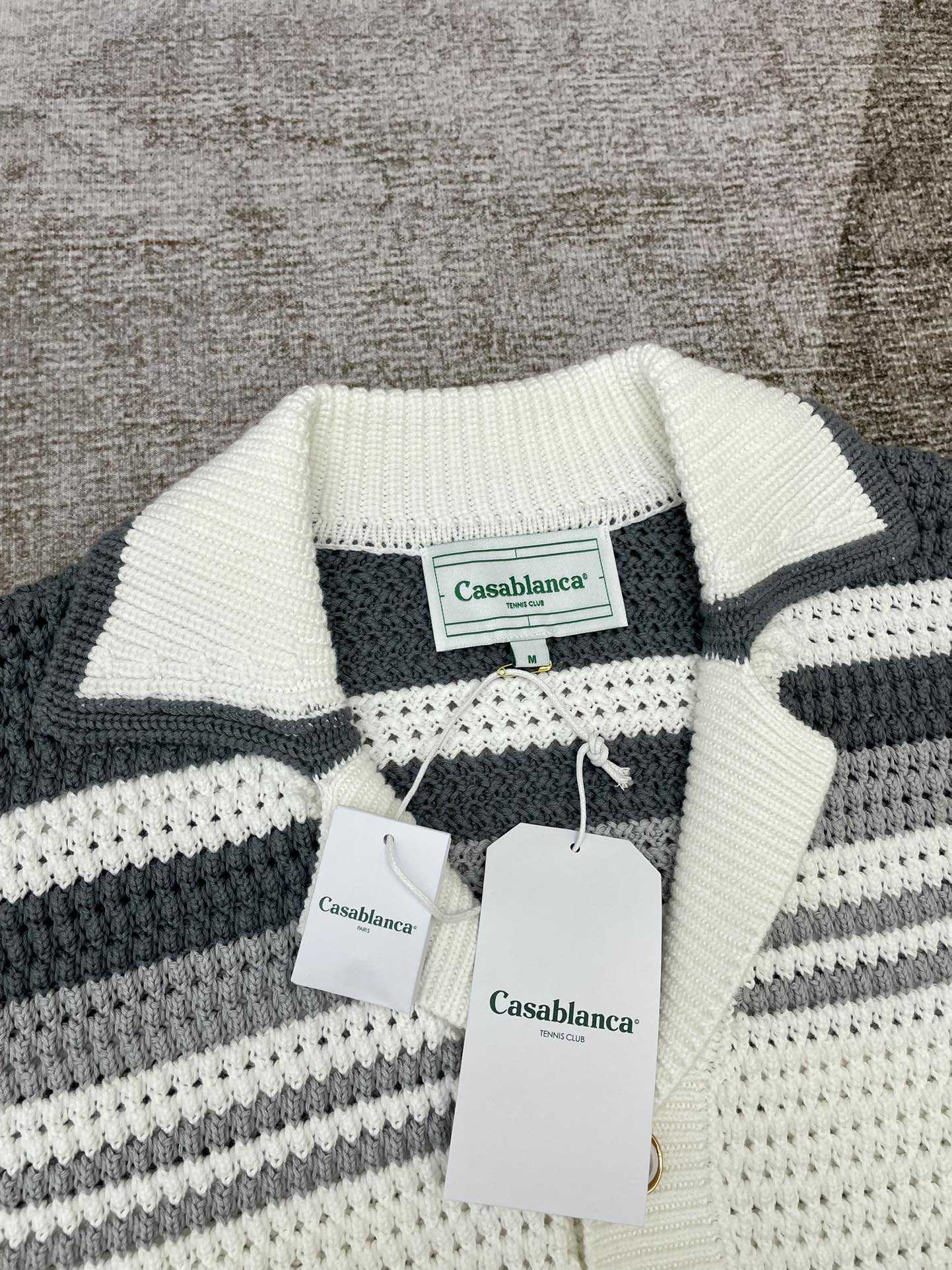 Casablanca Knit Polo Shirt    - 