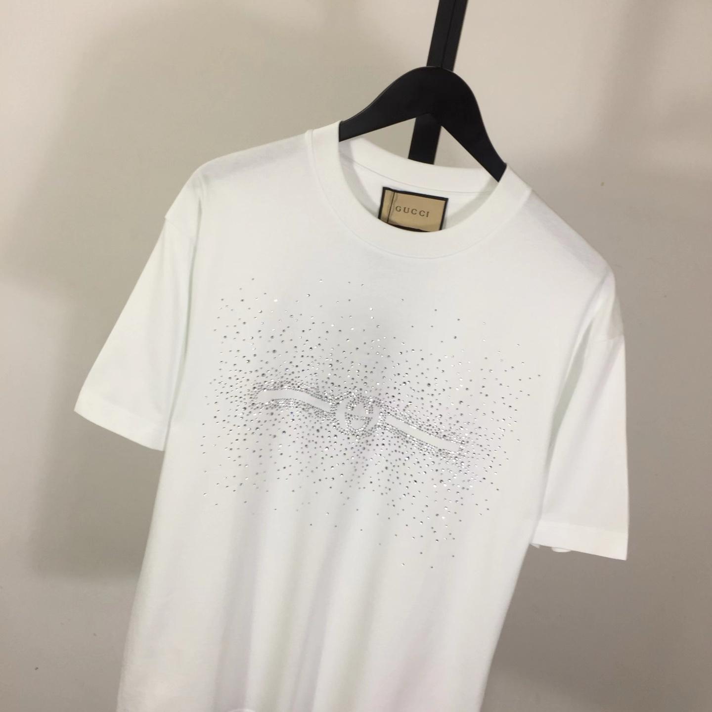 Gucci Cotton Jersey T-shirt - DesignerGu