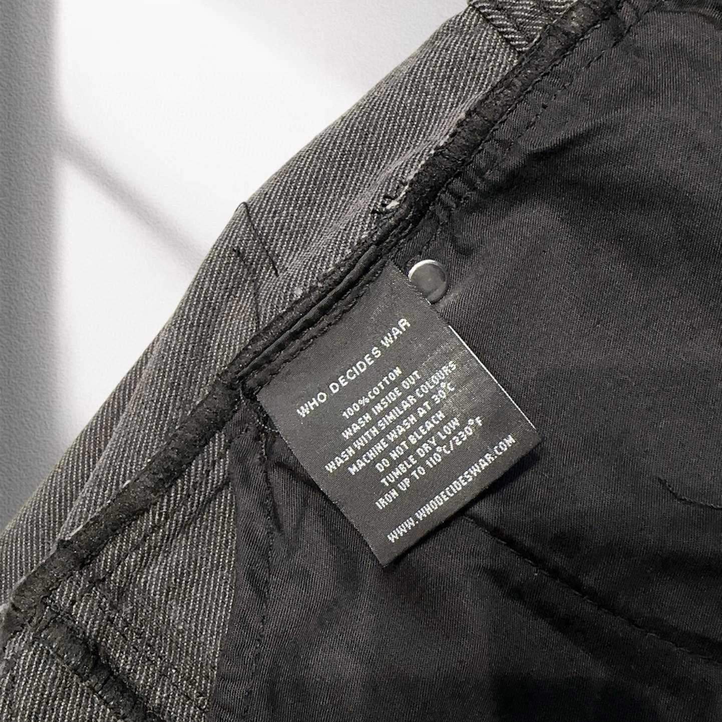 Who Decides War Denim Short 1399 - DesignerGu