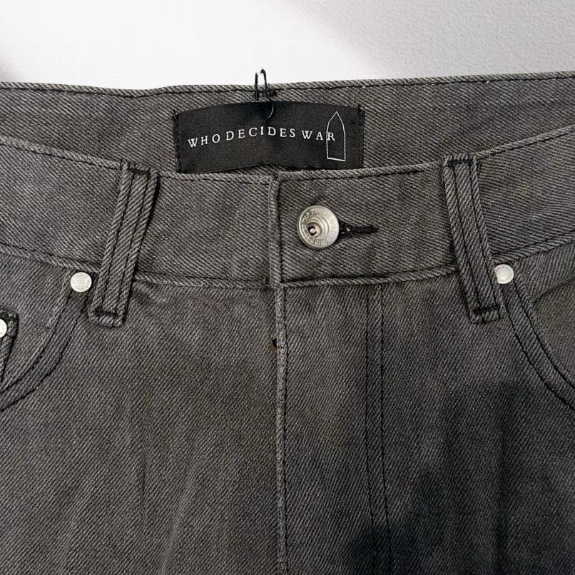 Who Decides War Denim Short 1399 - DesignerGu