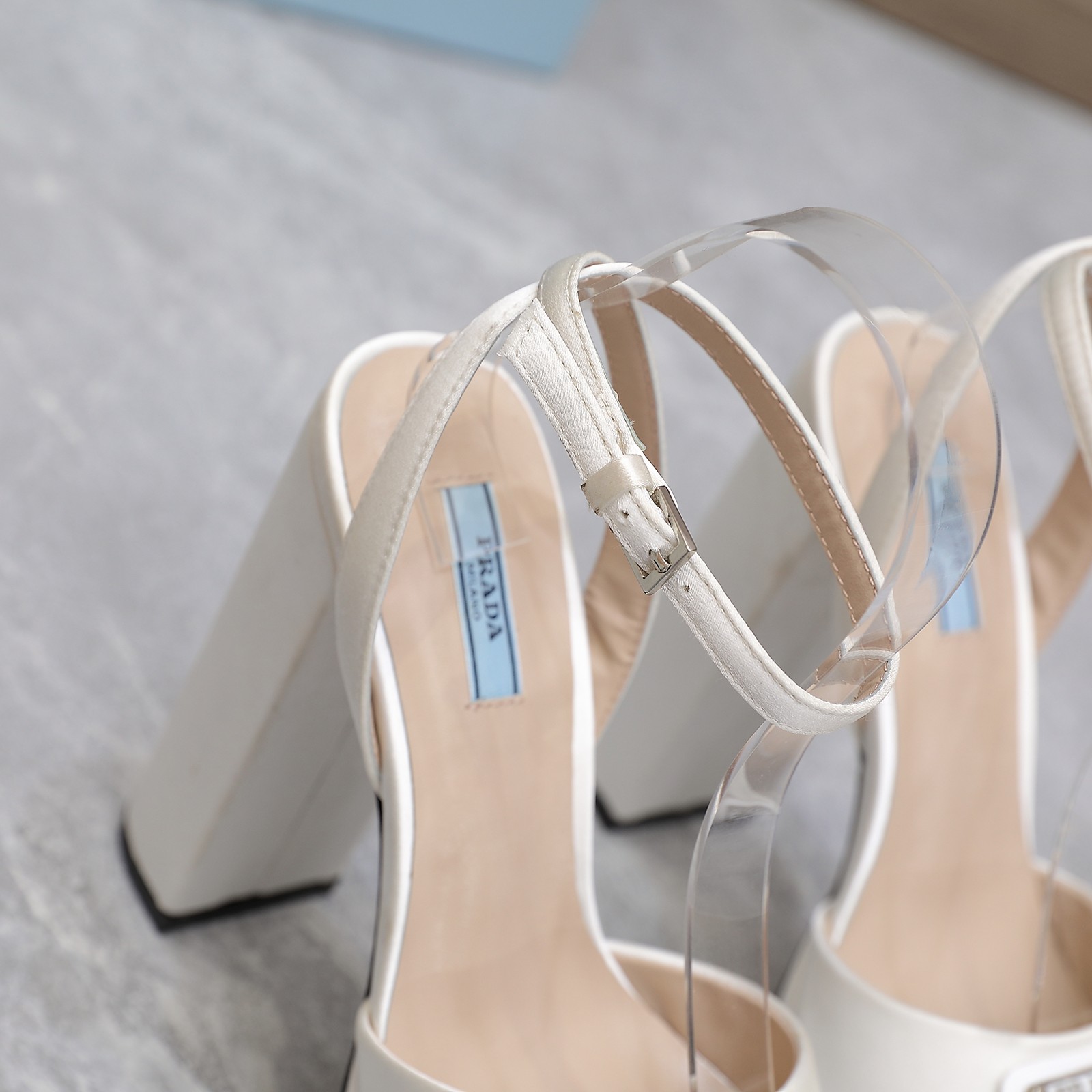 Prada Patent Platform Sanda  13cm - DesignerGu